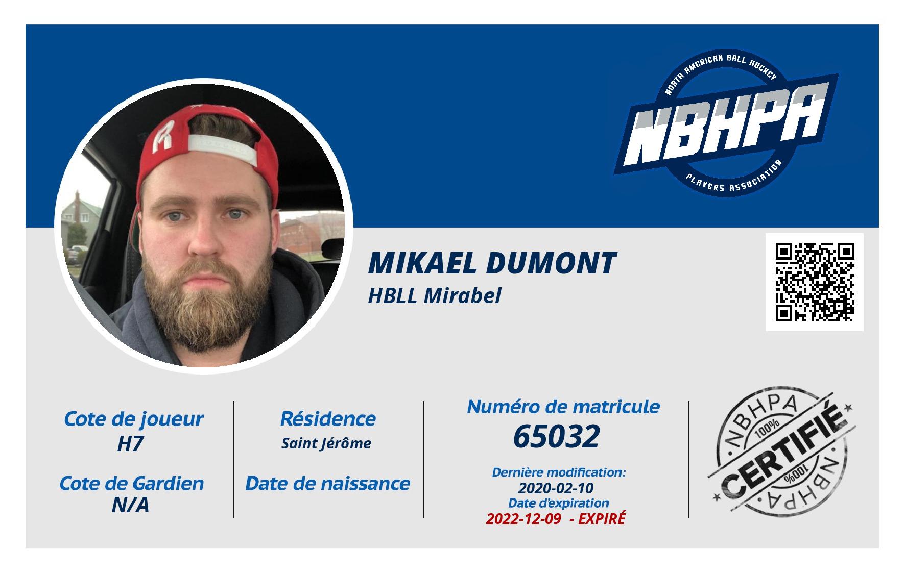 Mikael Dumont 
