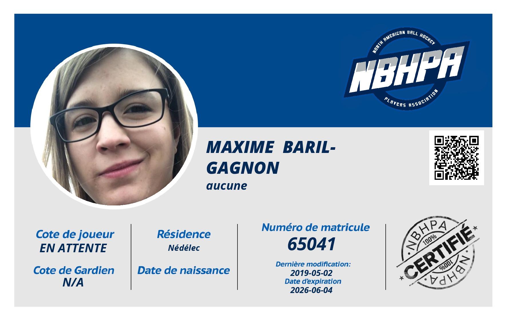 Maxime  Baril-Gagnon 