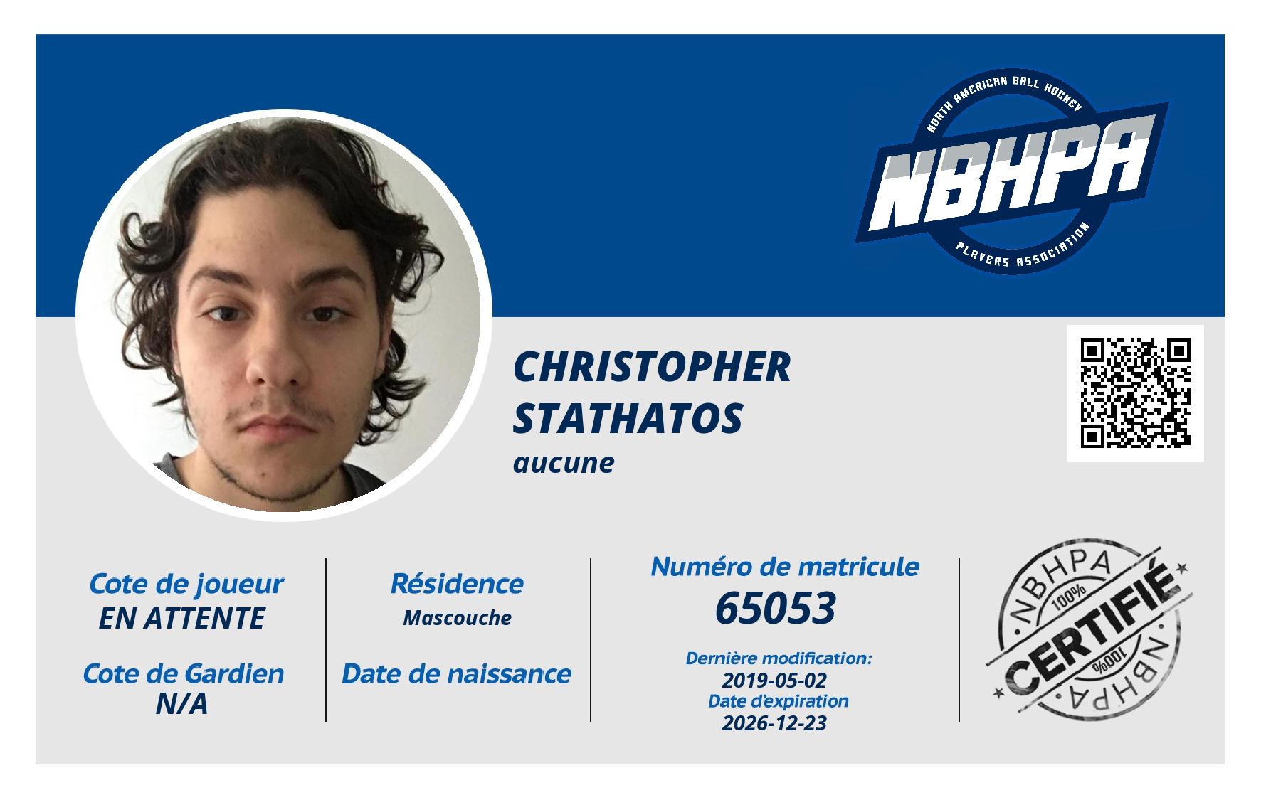 Christopher Stathatos