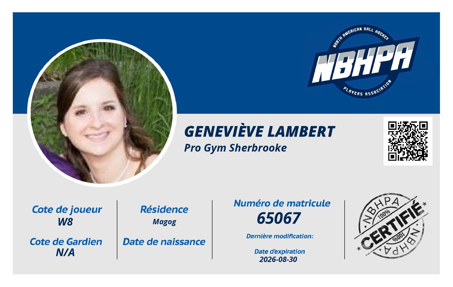 Geneviève Lambert