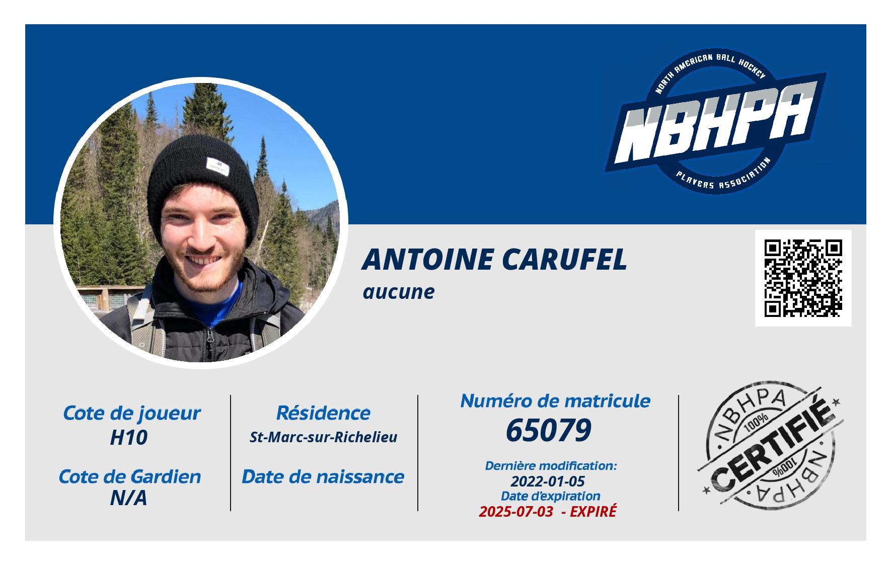 Antoine Carufel