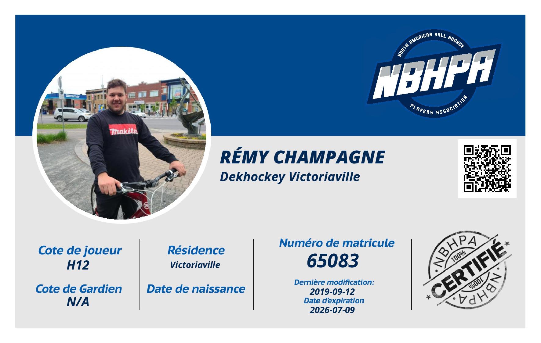 Rémy Champagne