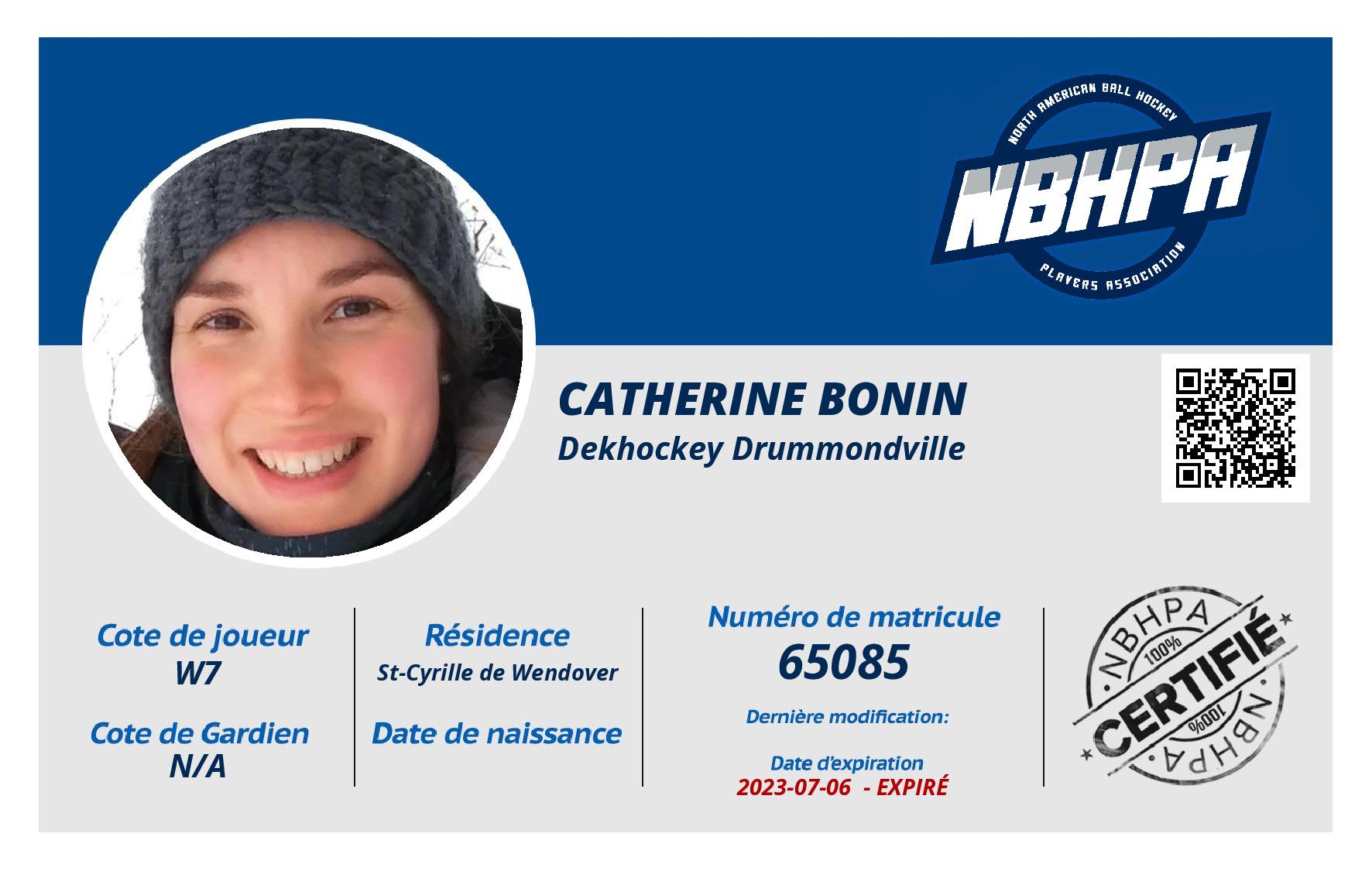 Catherine Bonin