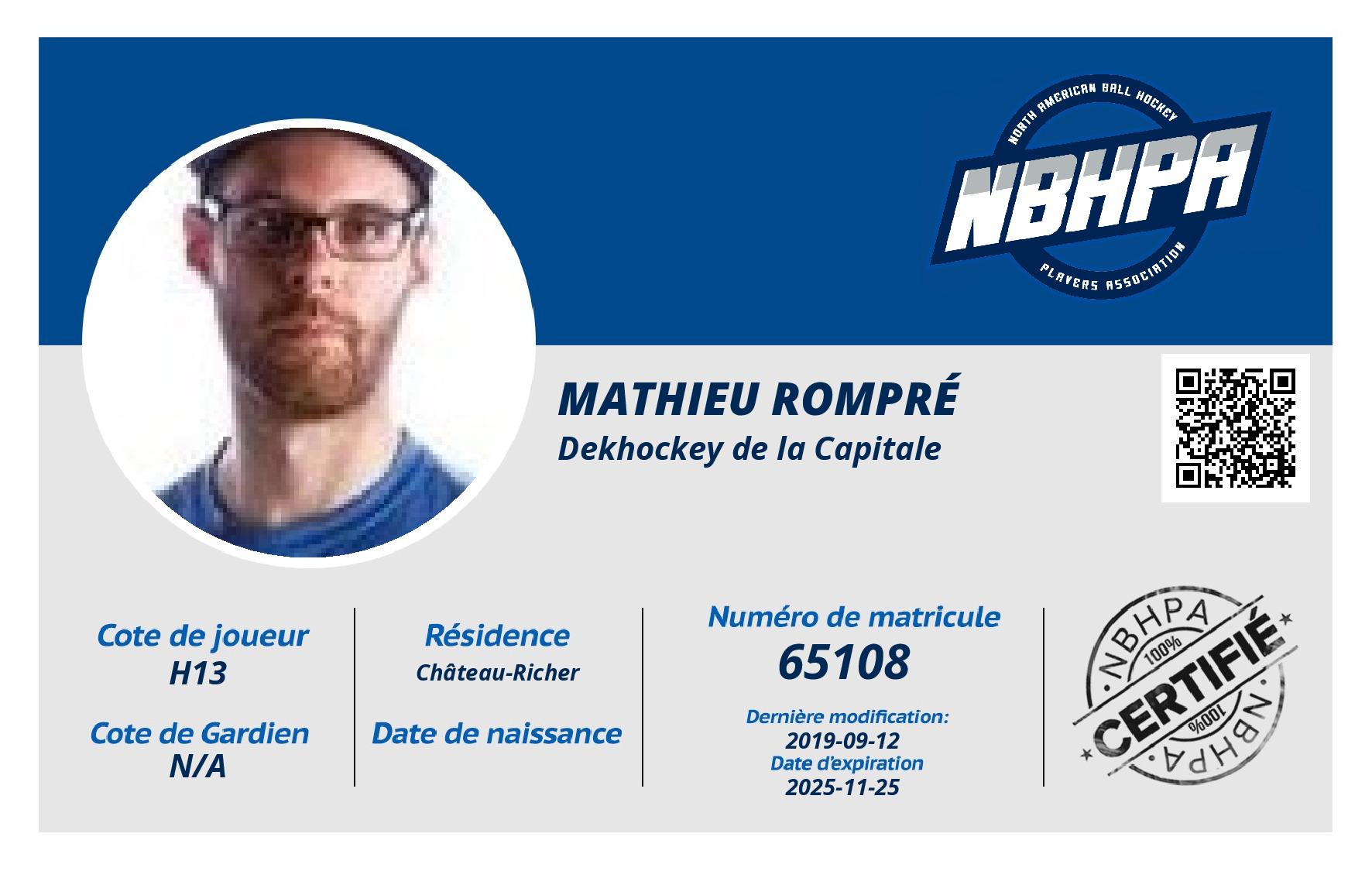Mathieu Rompré