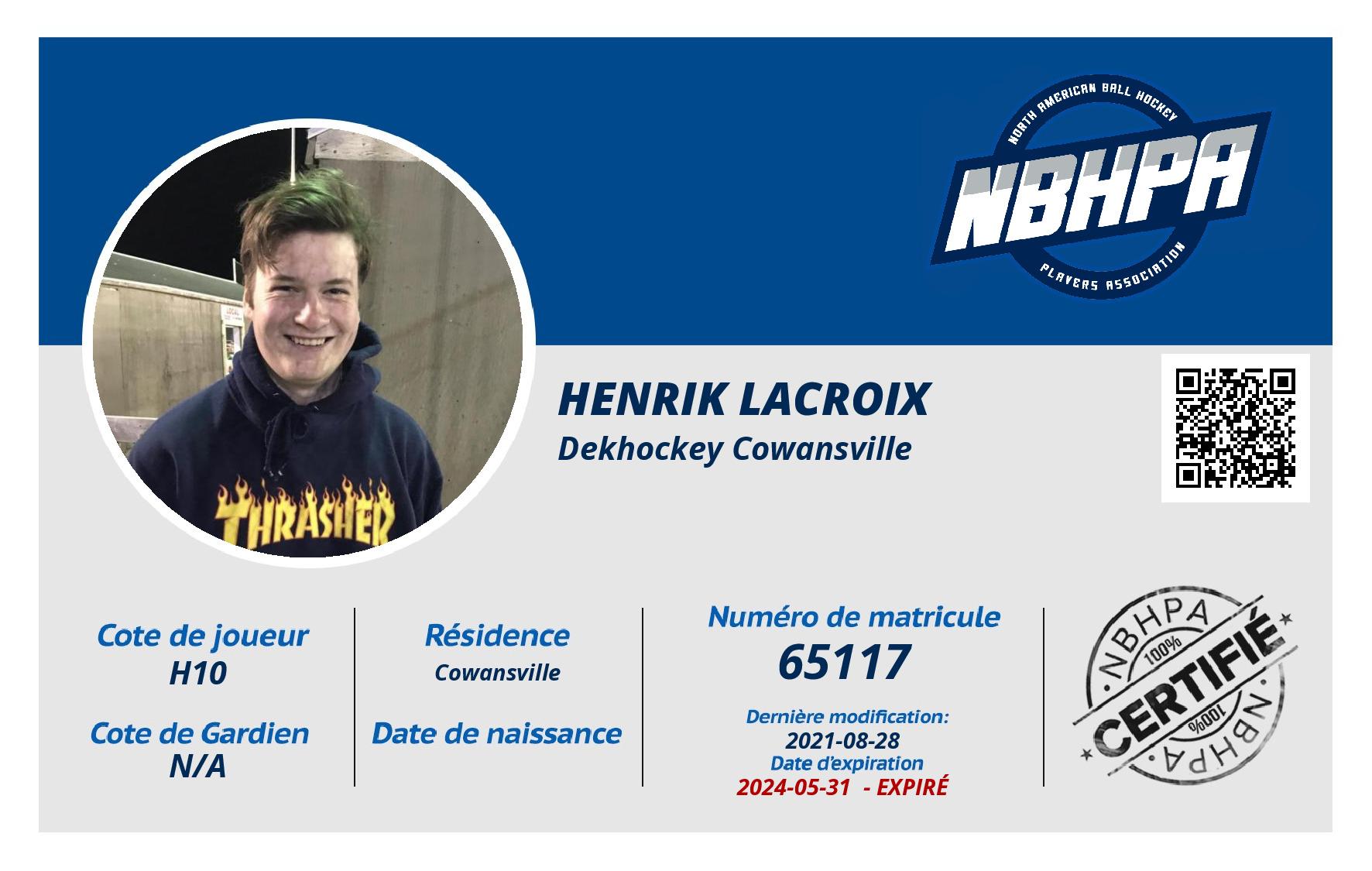 Henrik Lacroix