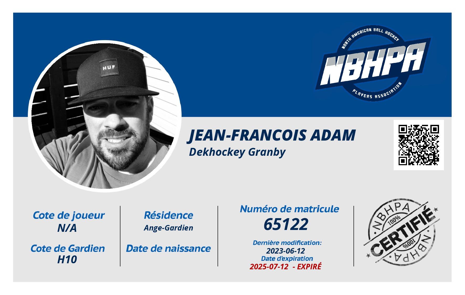 Jean-Francois Adam