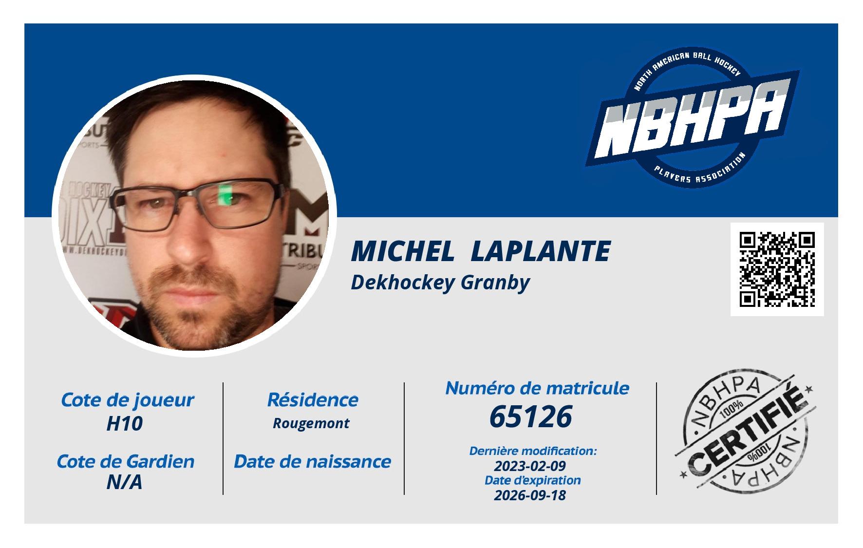 Michel  Laplante 