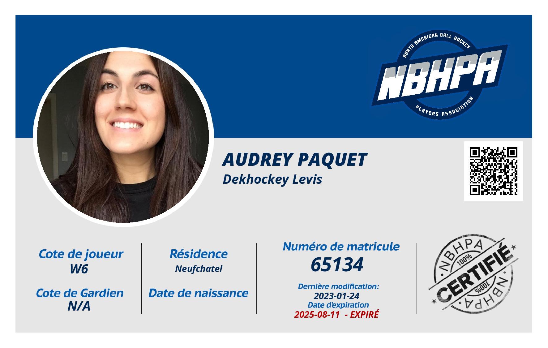 Audrey Paquet