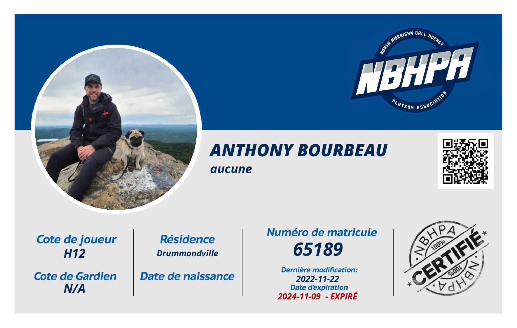 Anthony Bourbeau