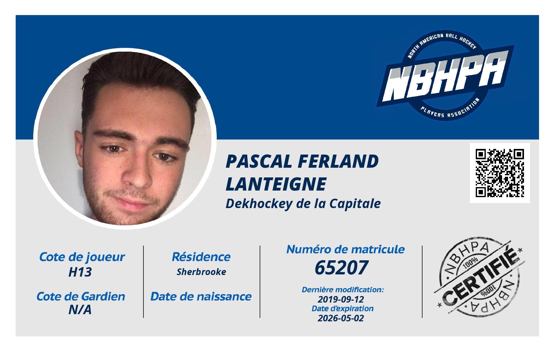 Pascal Ferland Lanteigne