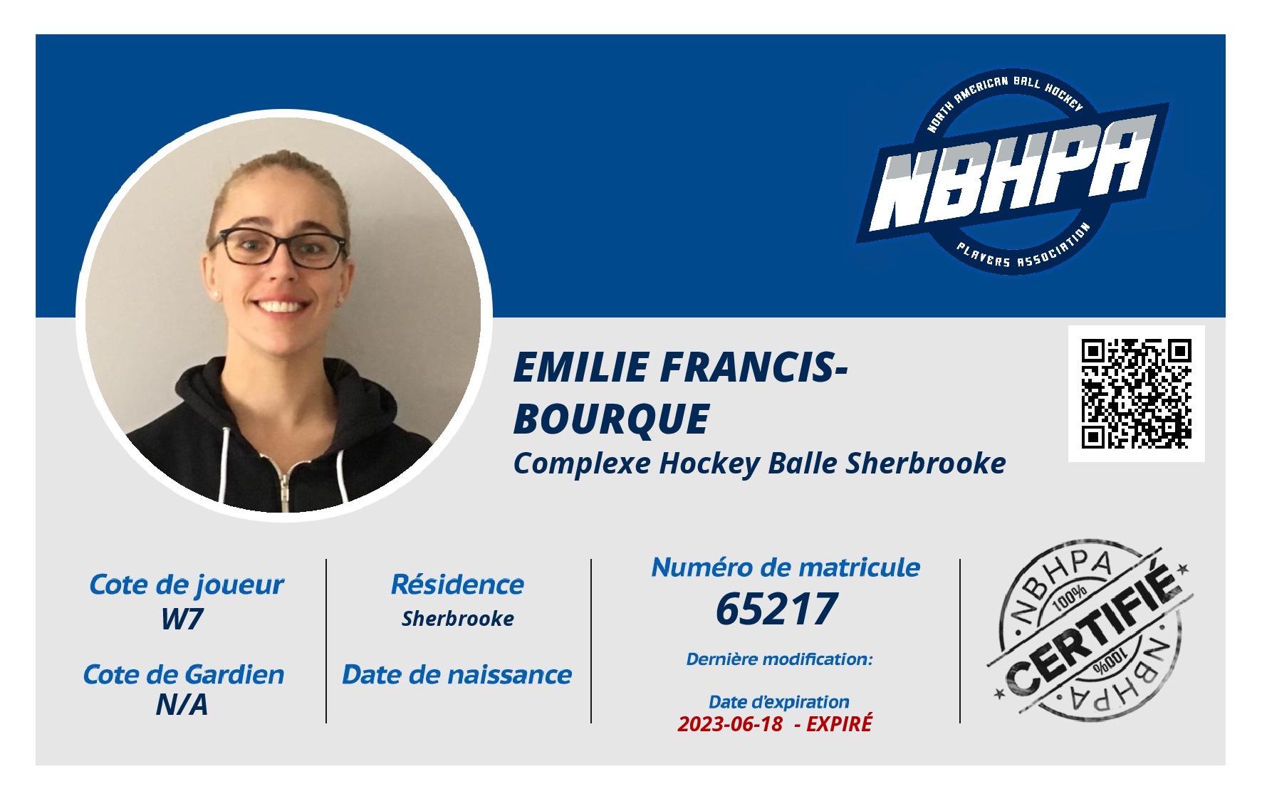 Emilie Francis-Bourque