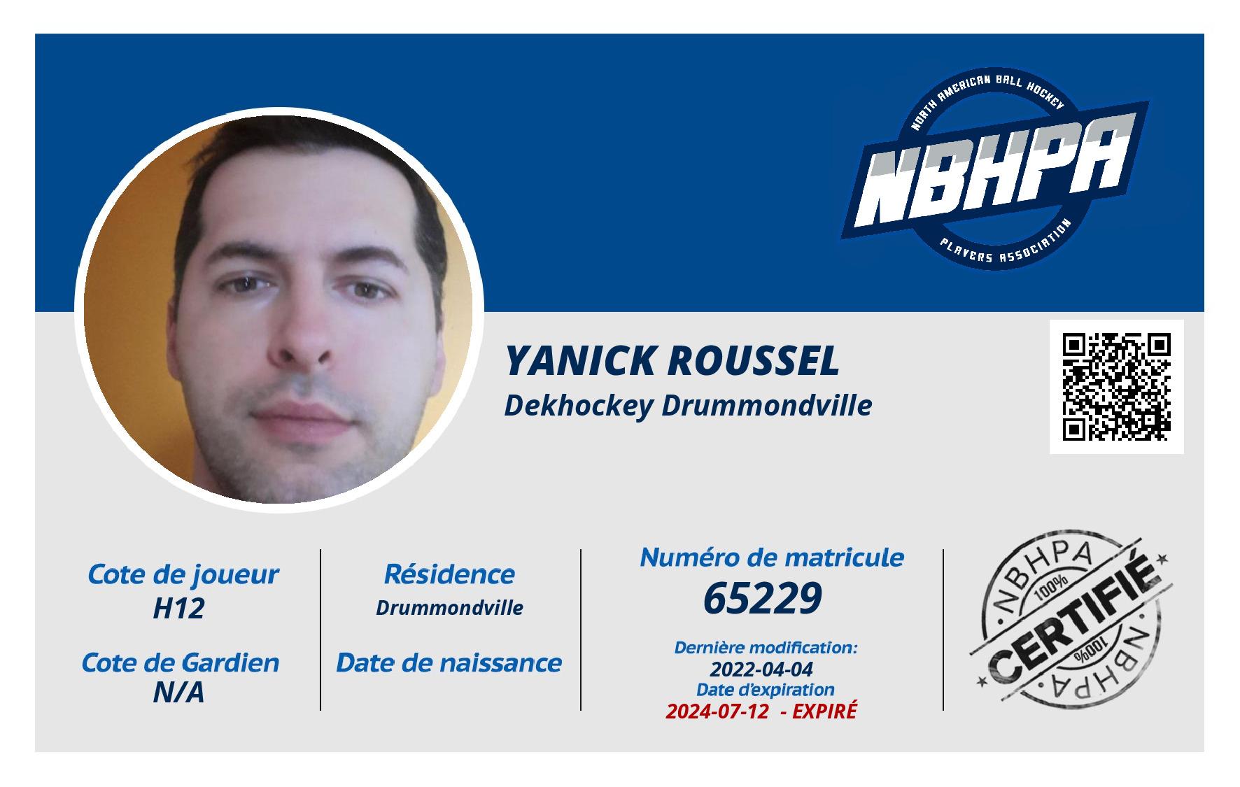 Yanick Roussel