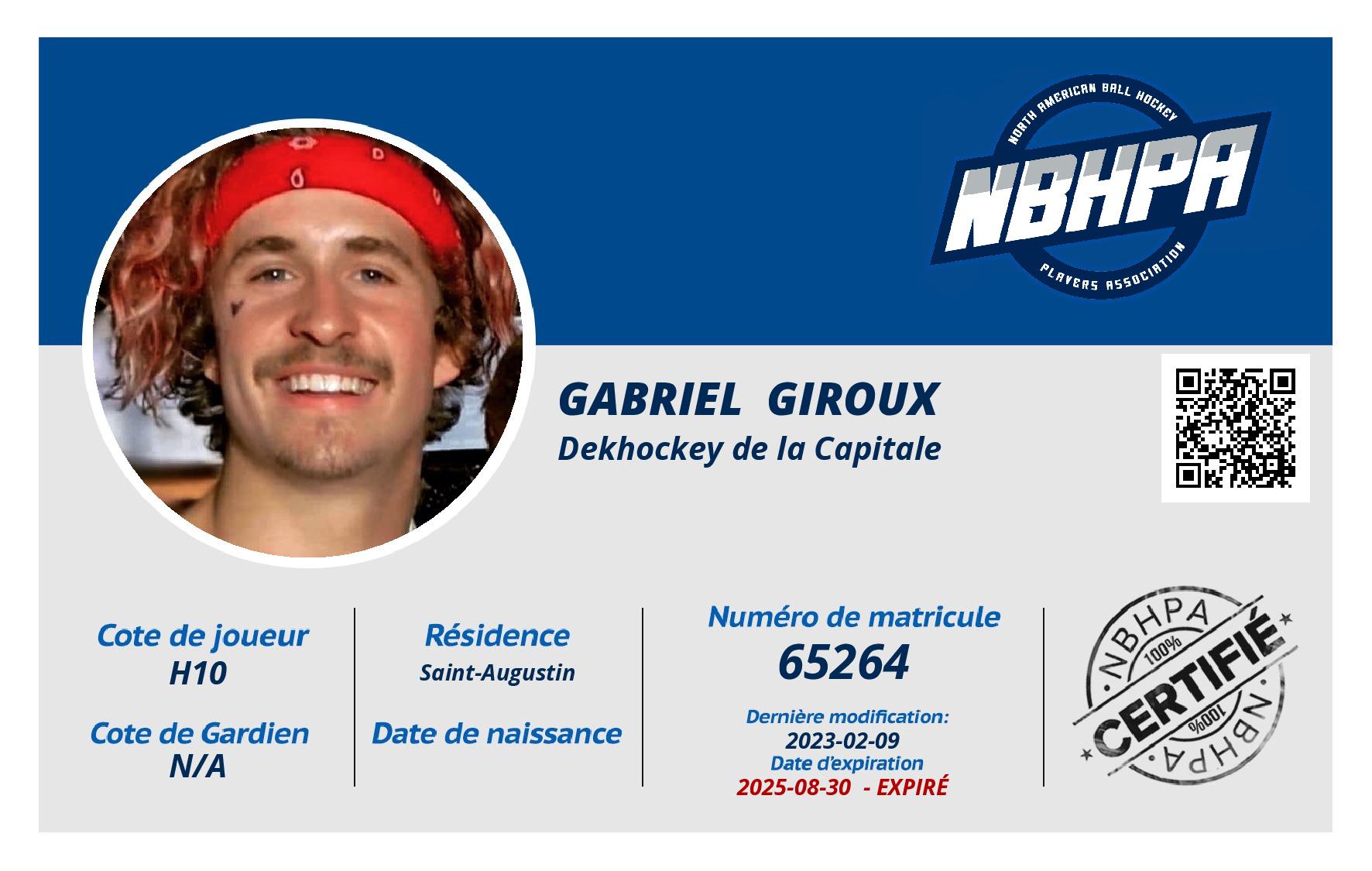 Gabriel  Giroux