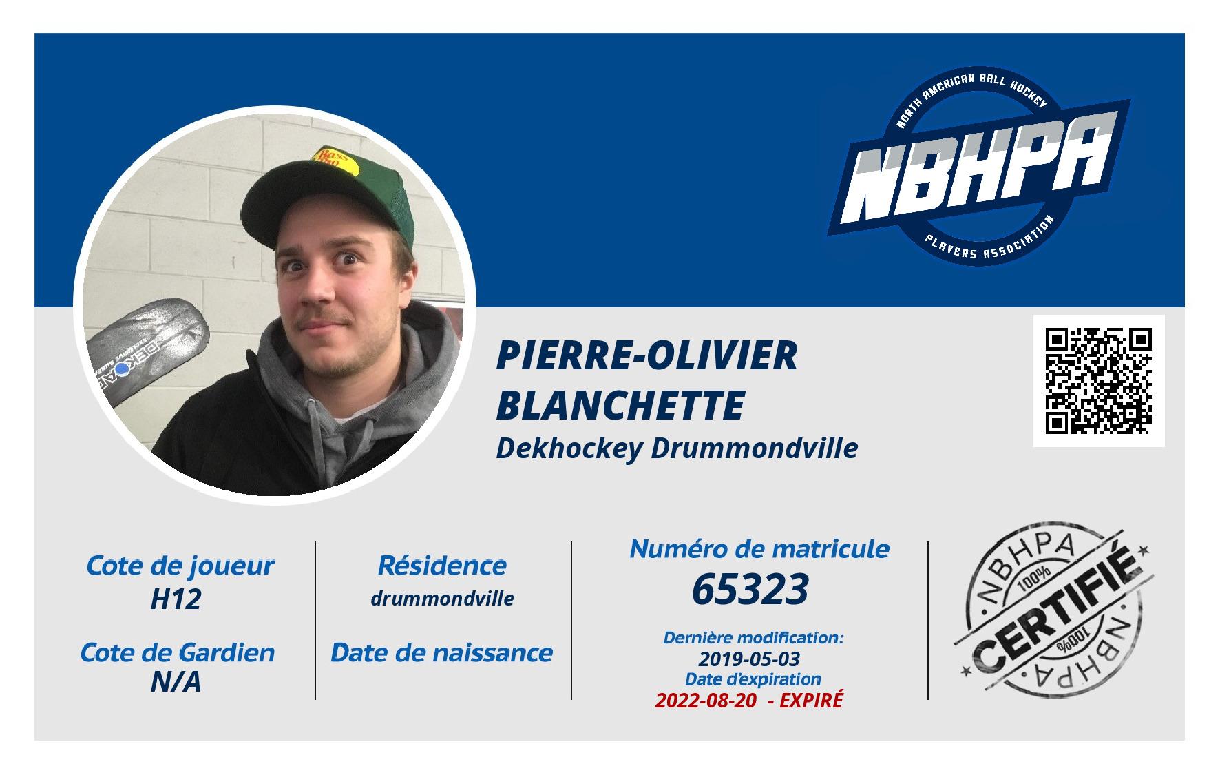 Pierre-Olivier Blanchette