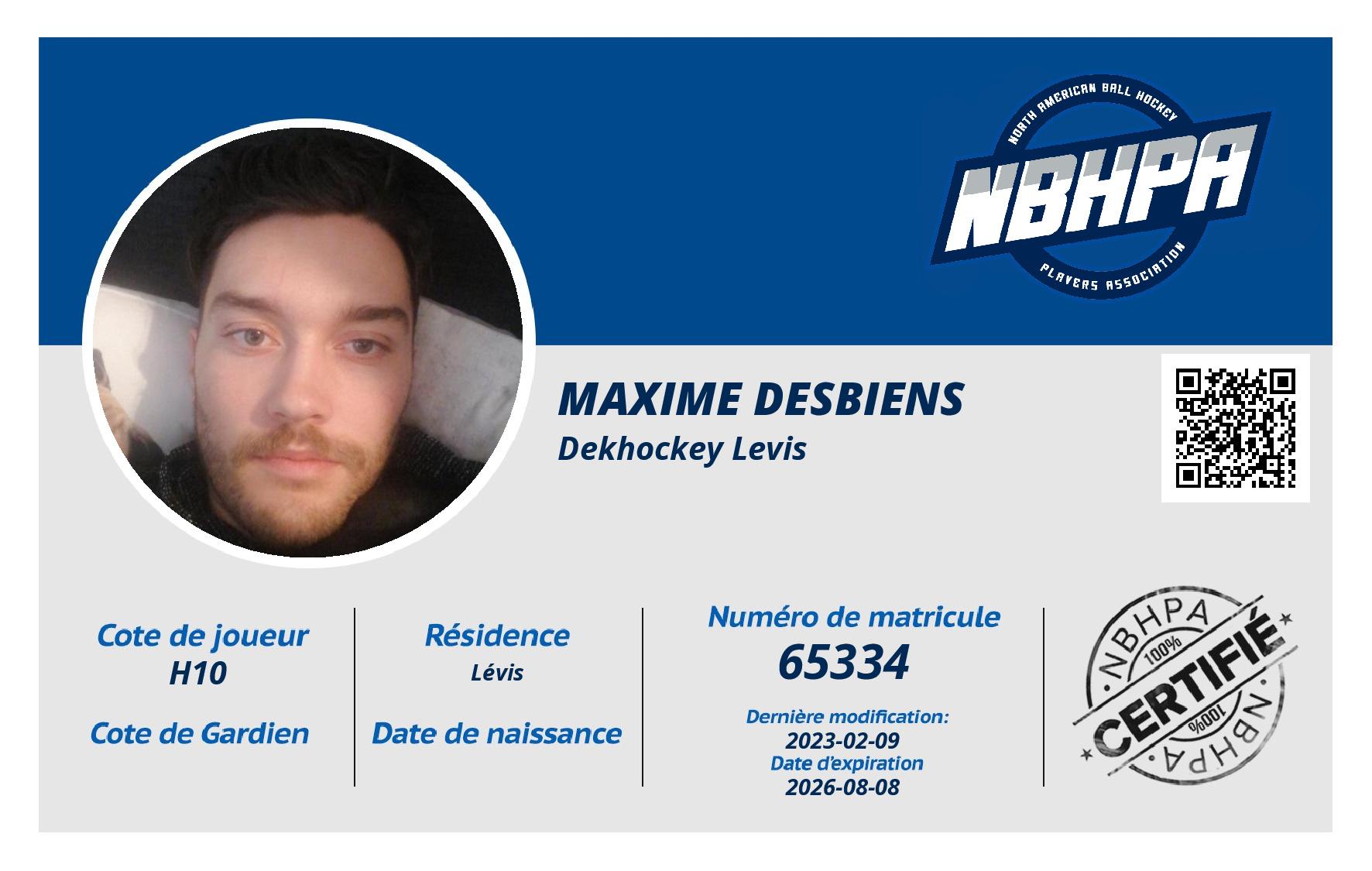 Maxime Desbiens