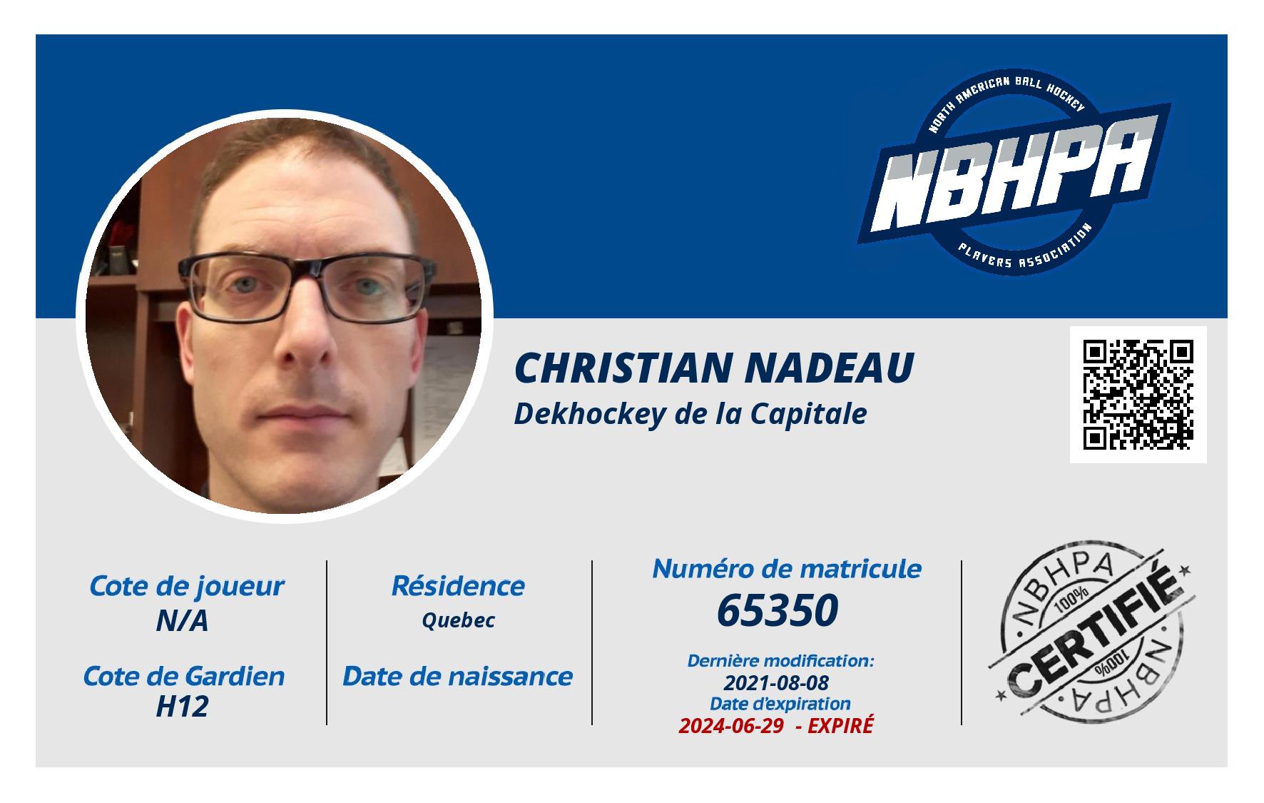Christian Nadeau