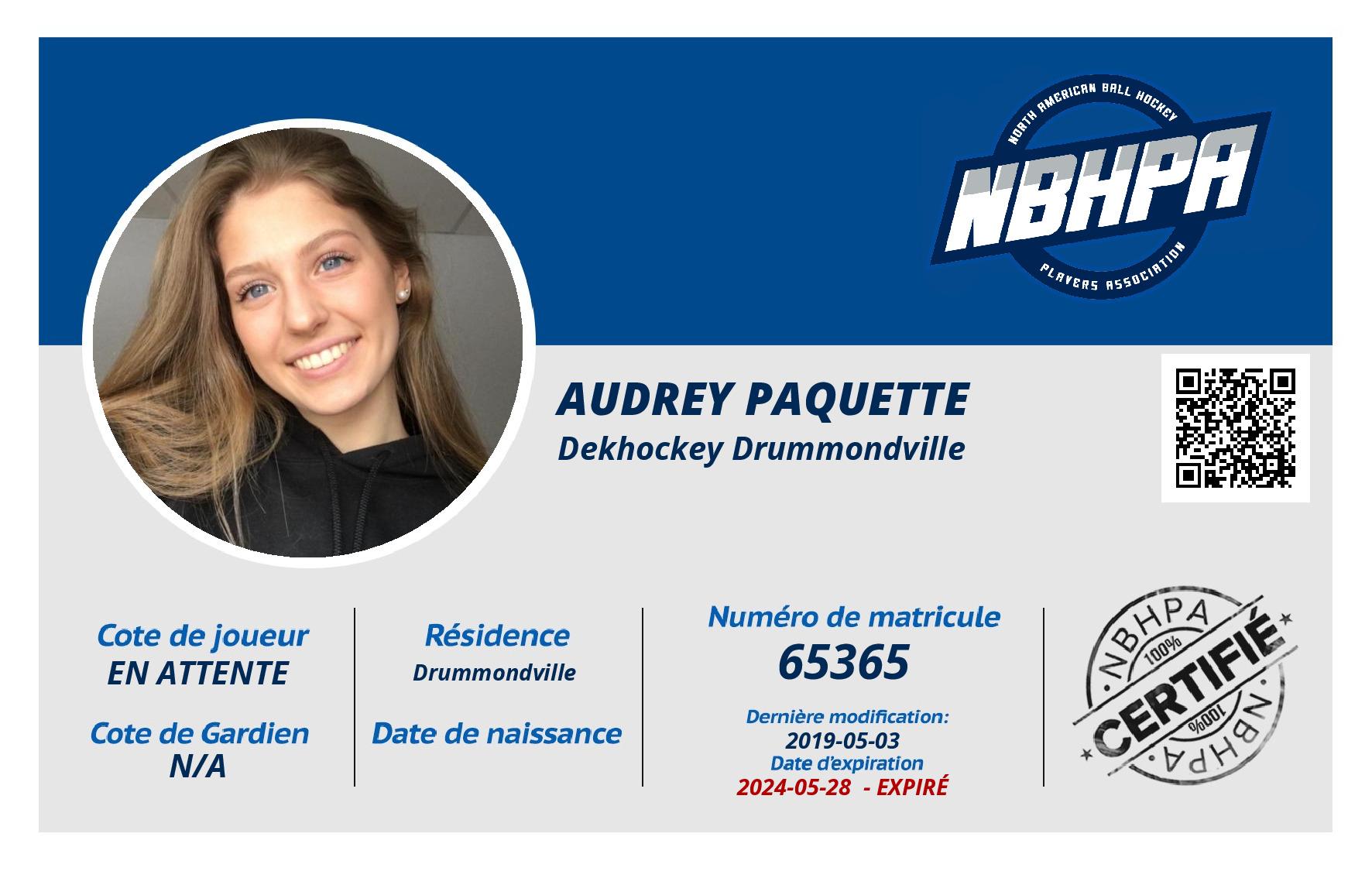 Audrey Paquette