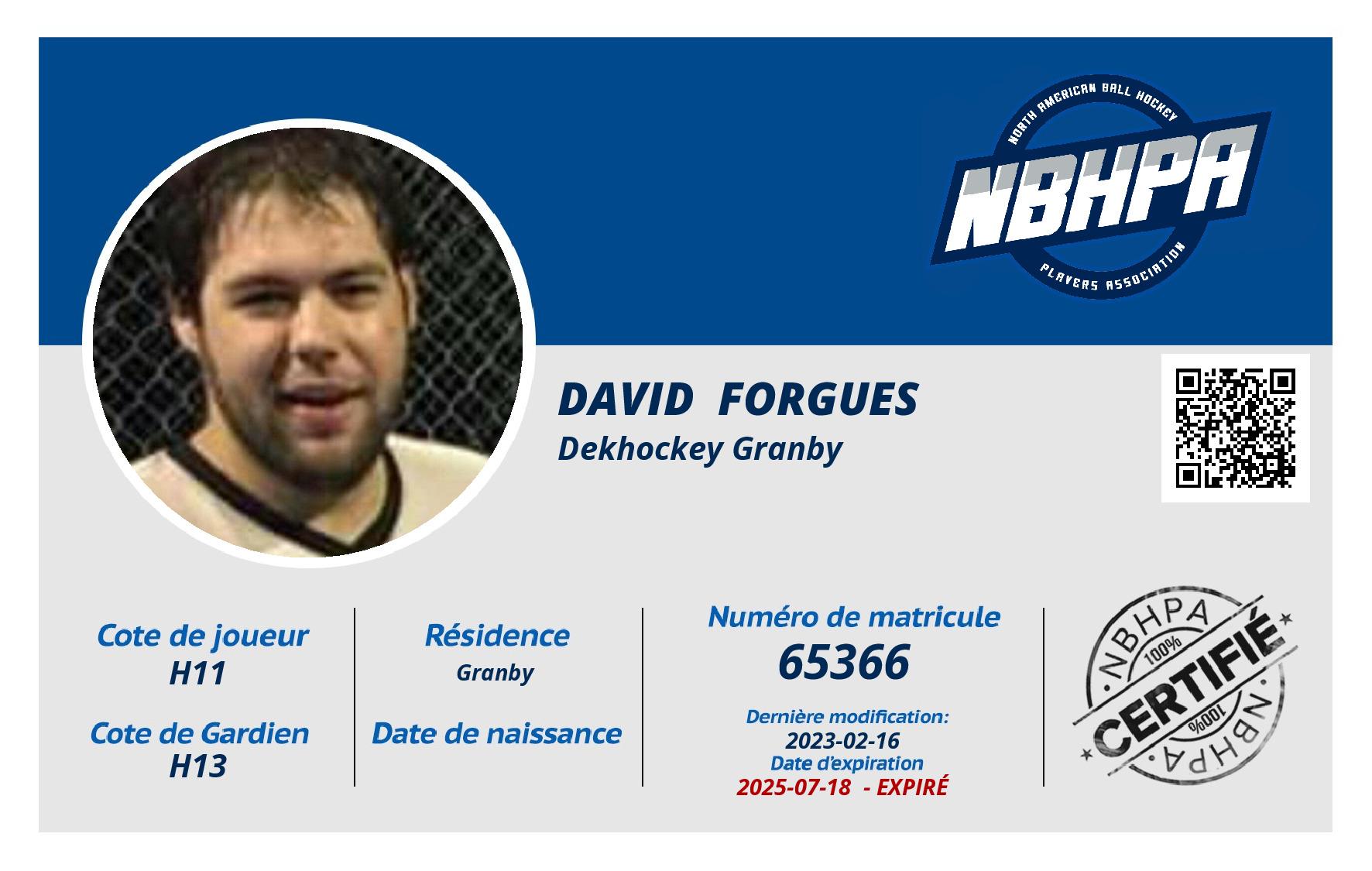 David  Forgues 