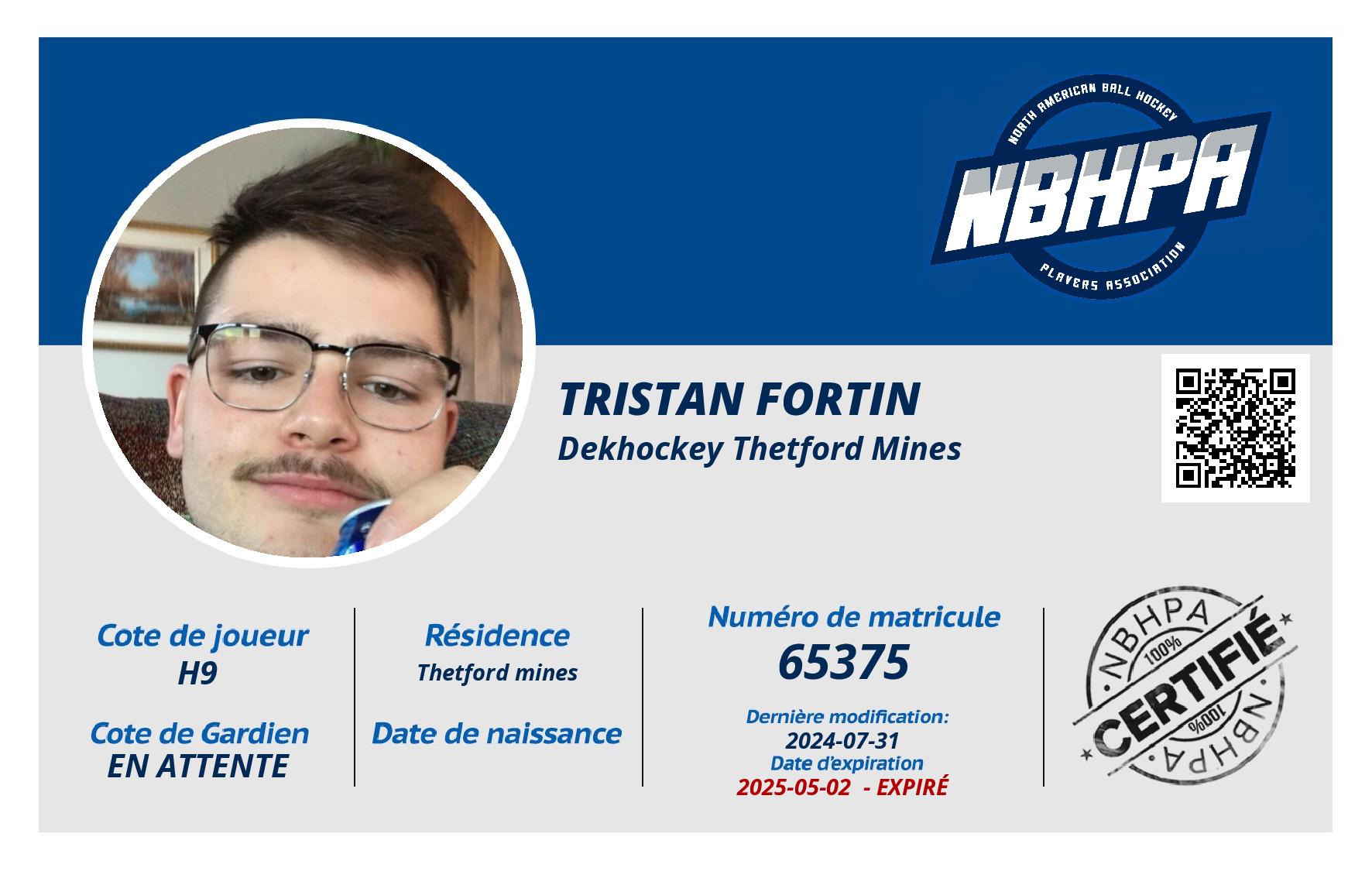 Tristan Fortin