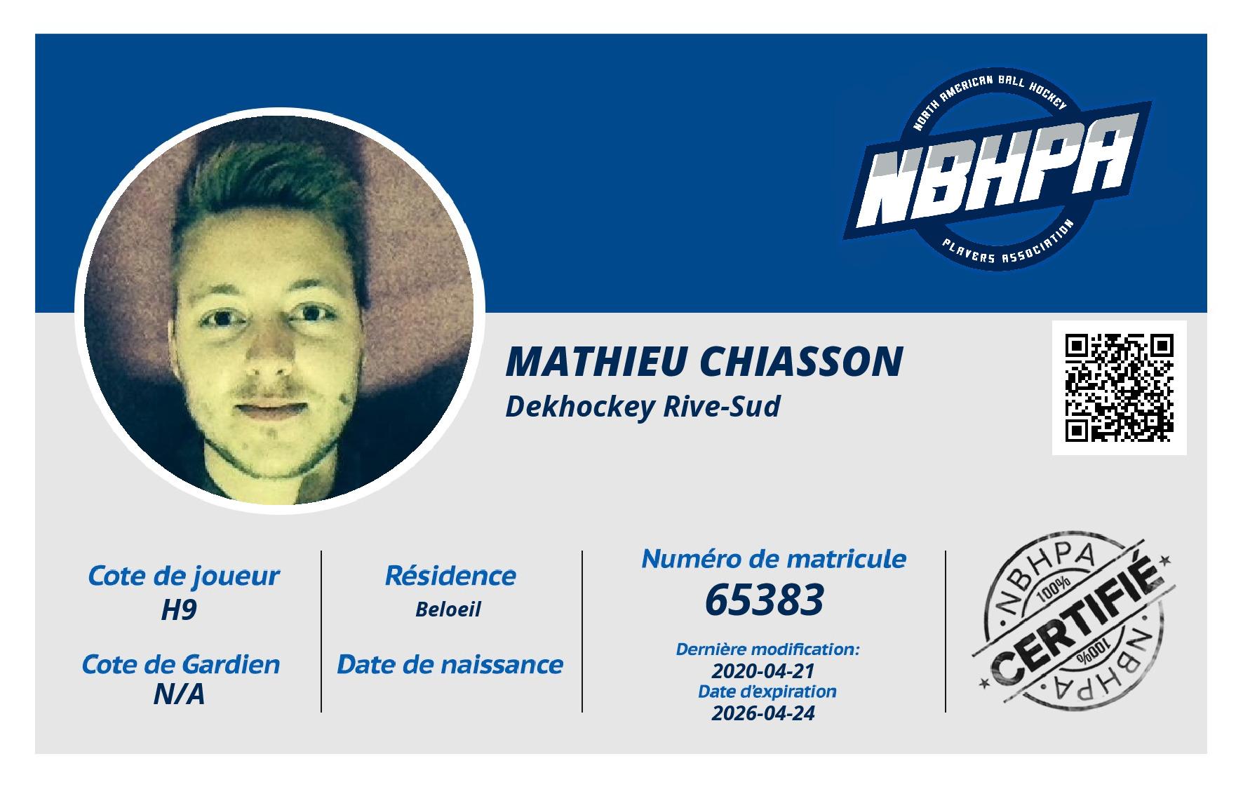 Mathieu Chiasson