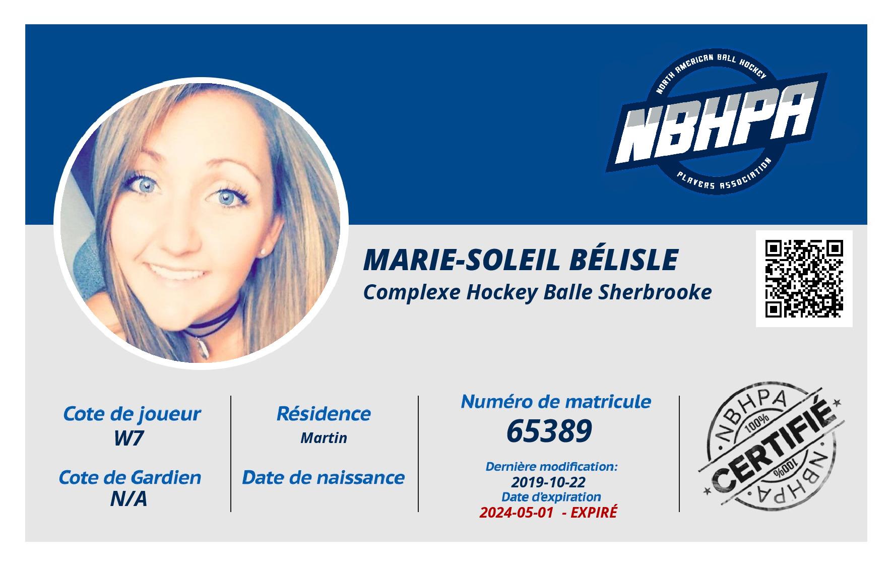 Marie-Soleil Bélisle