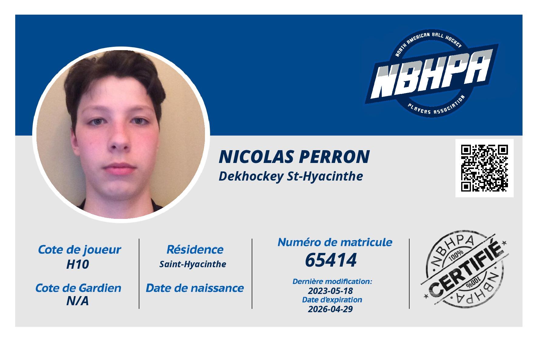 Nicolas Perron