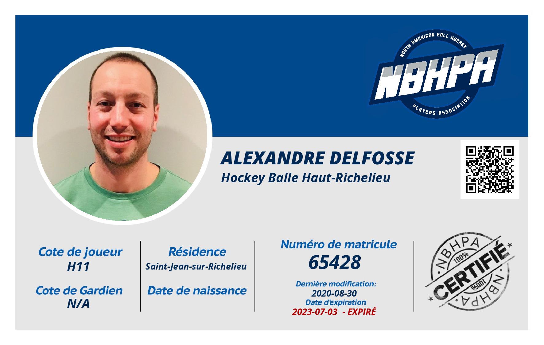 Alexandre Delfosse