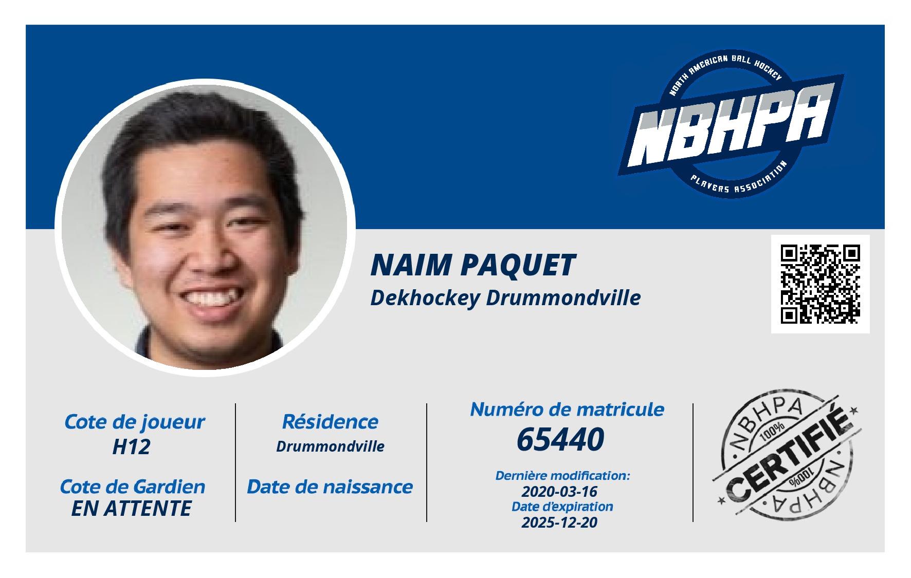 Naim Paquet