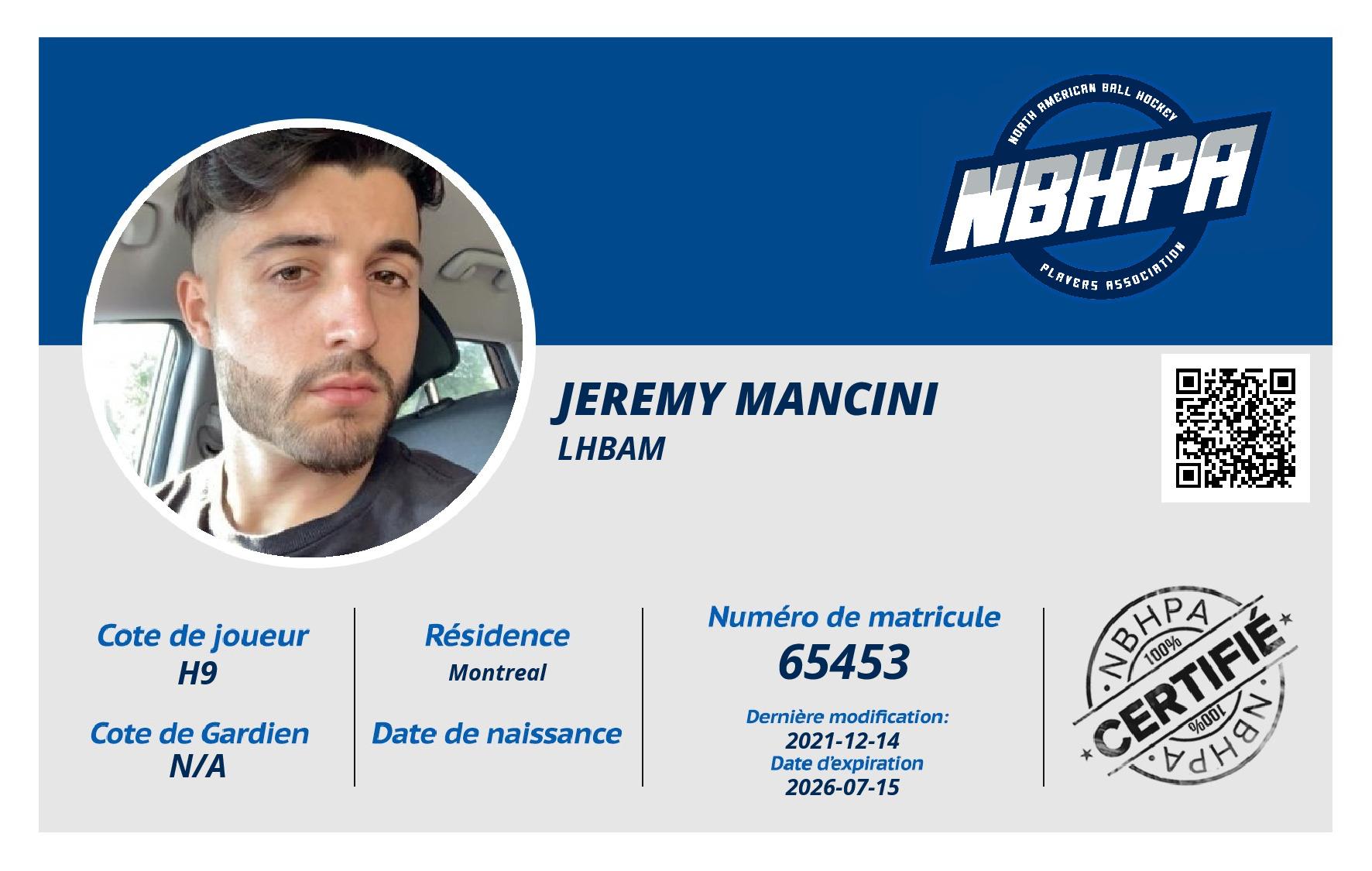 Jeremy Mancini