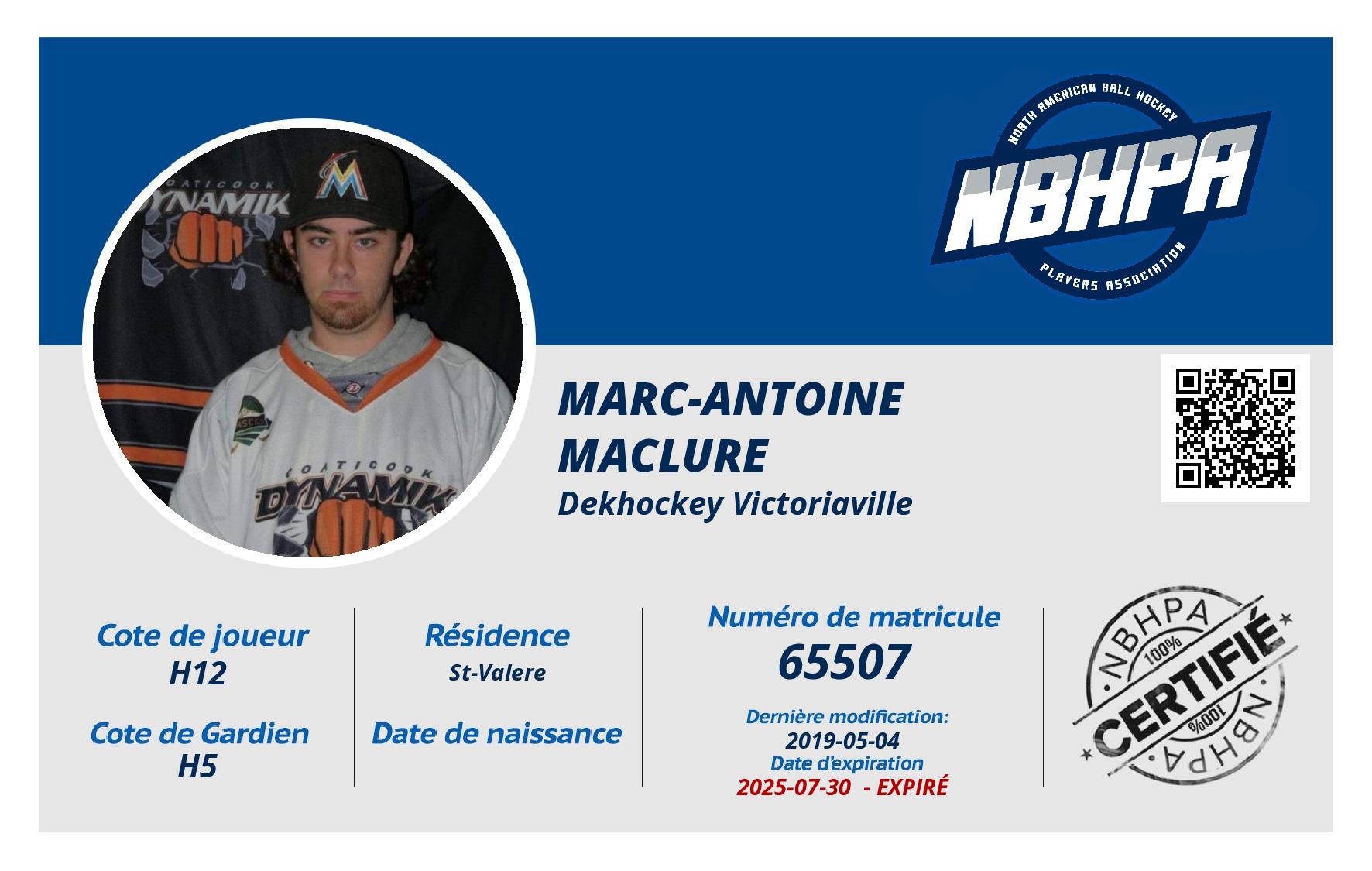 Marc-Antoine Maclure