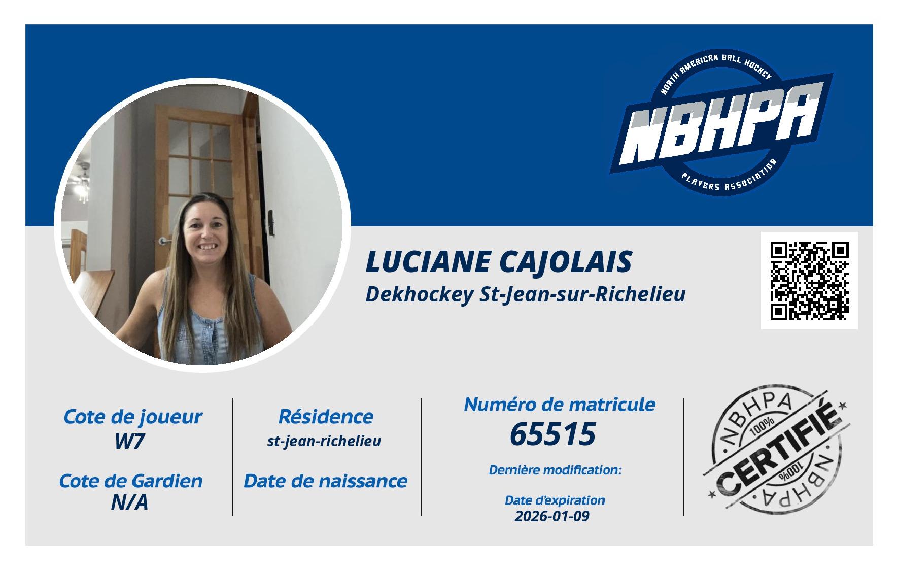 Luciane Cajolais 