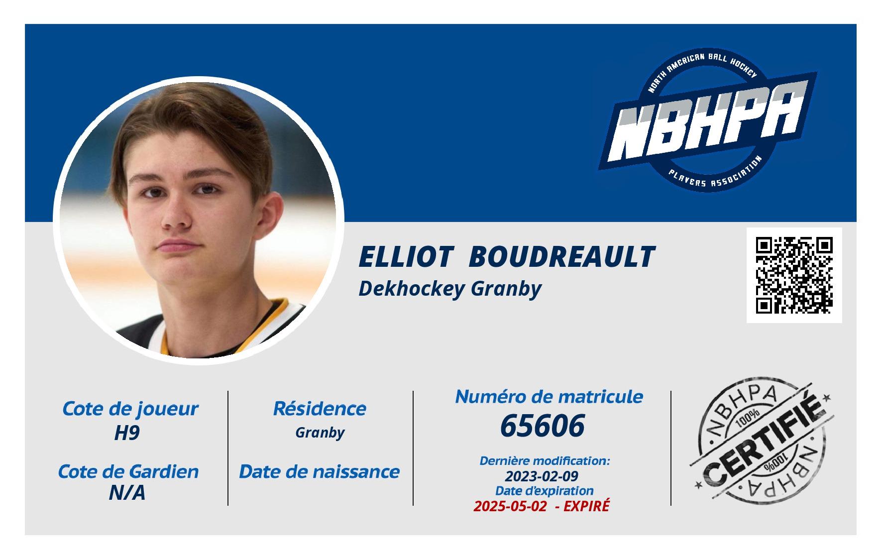 Elliot  Boudreault 