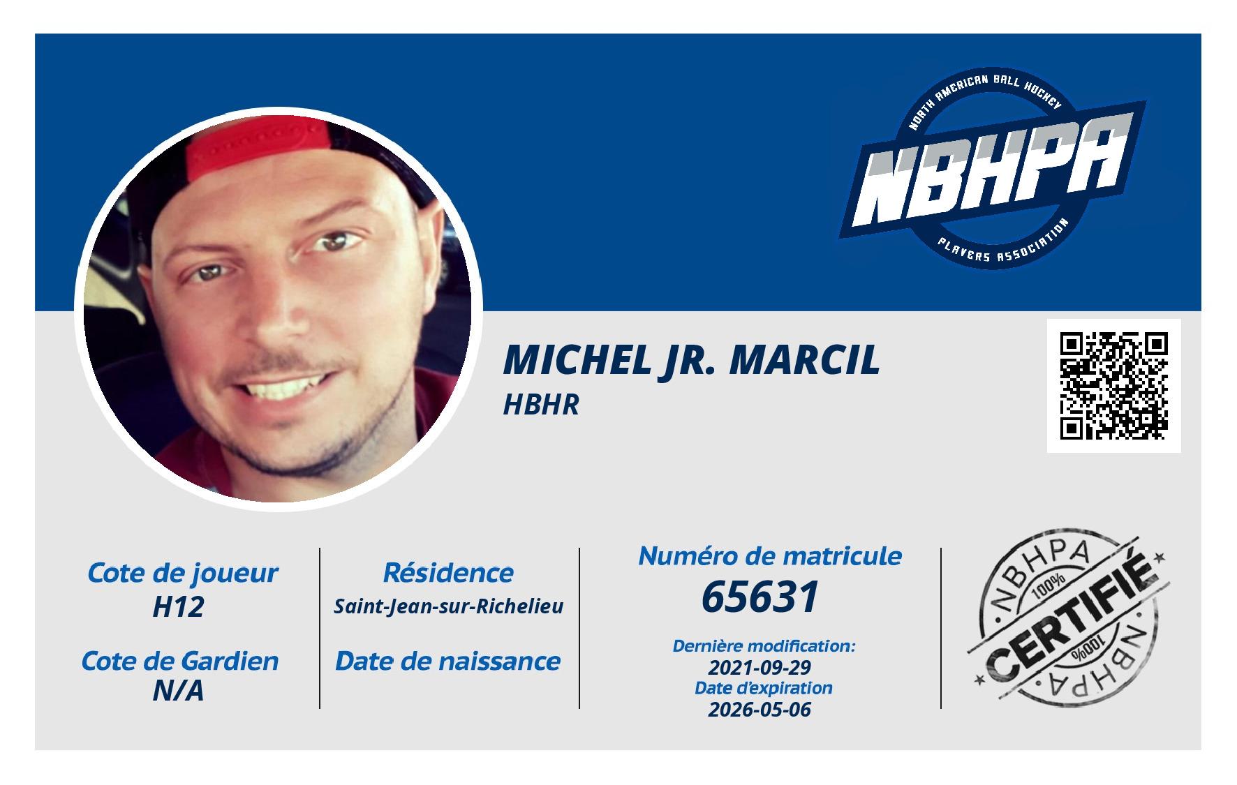 Michel Jr. Marcil