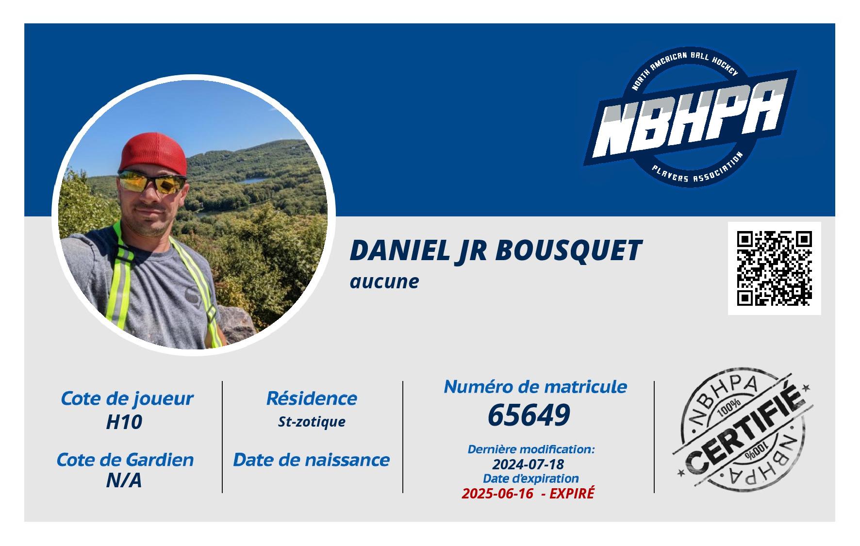 Daniel Jr Bousquet