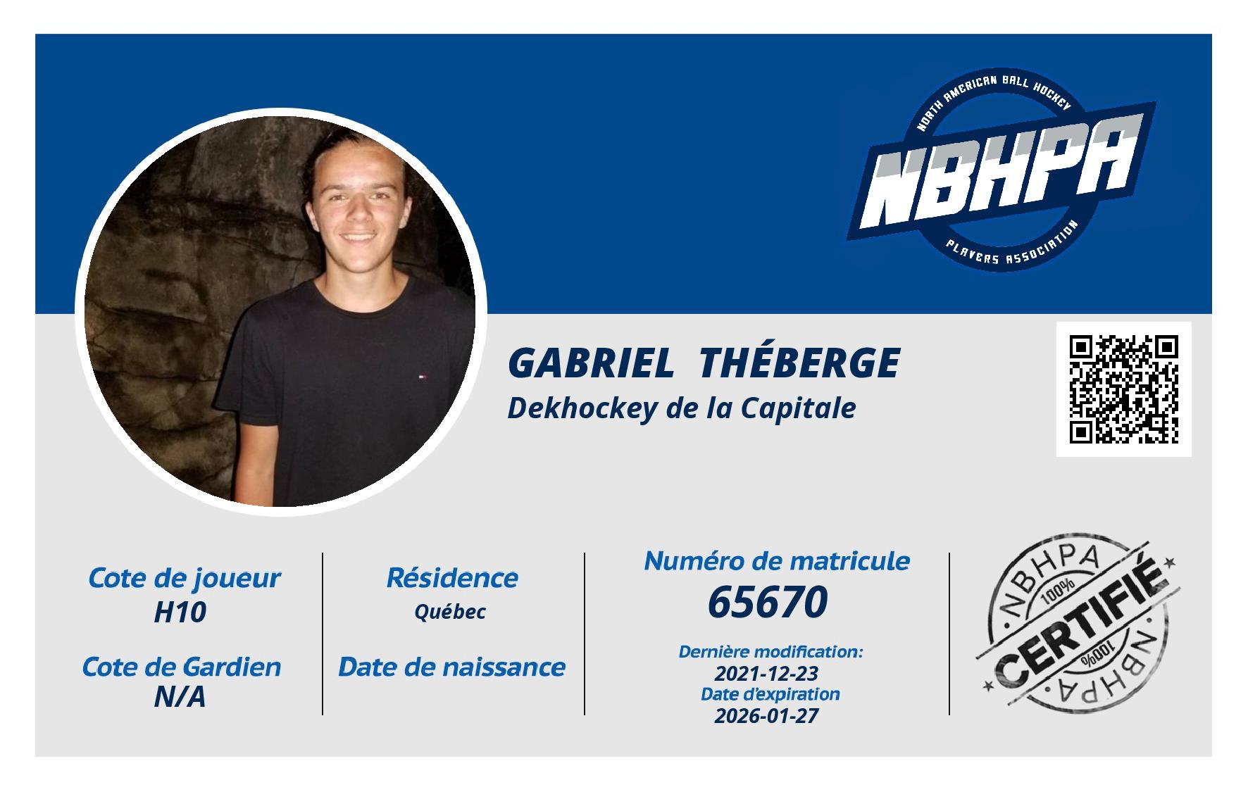 Gabriel  Théberge  