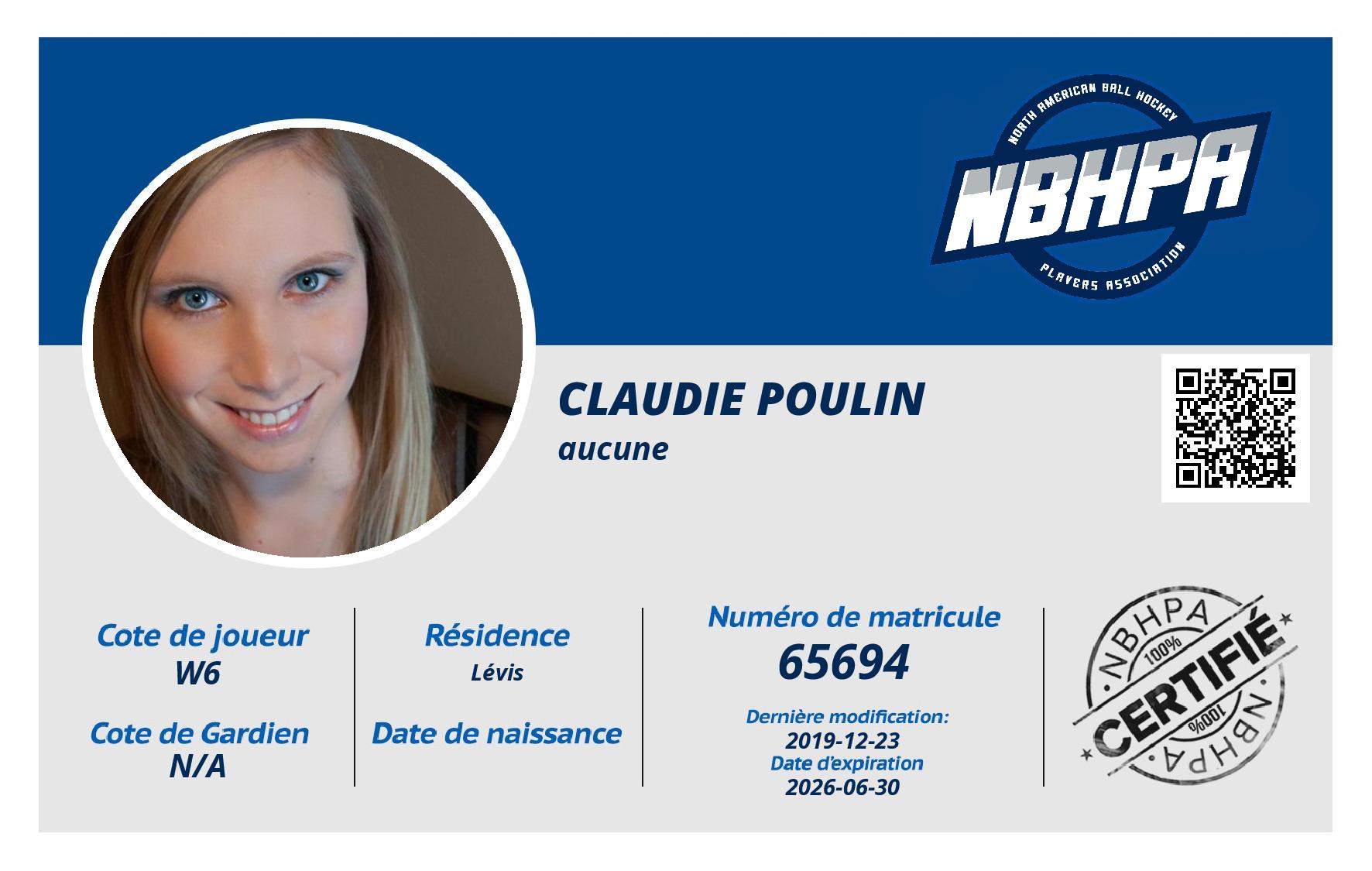 Claudie Poulin