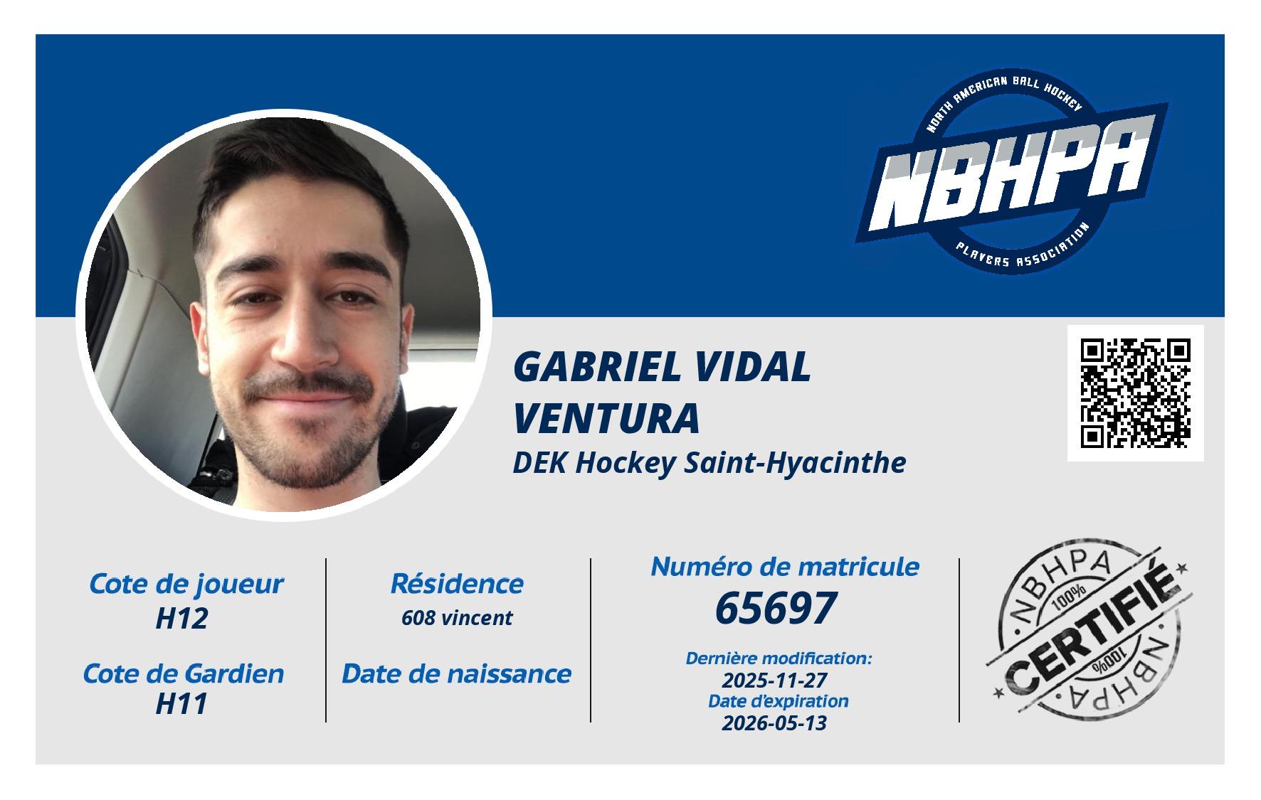 Gabriel Vidal Ventura