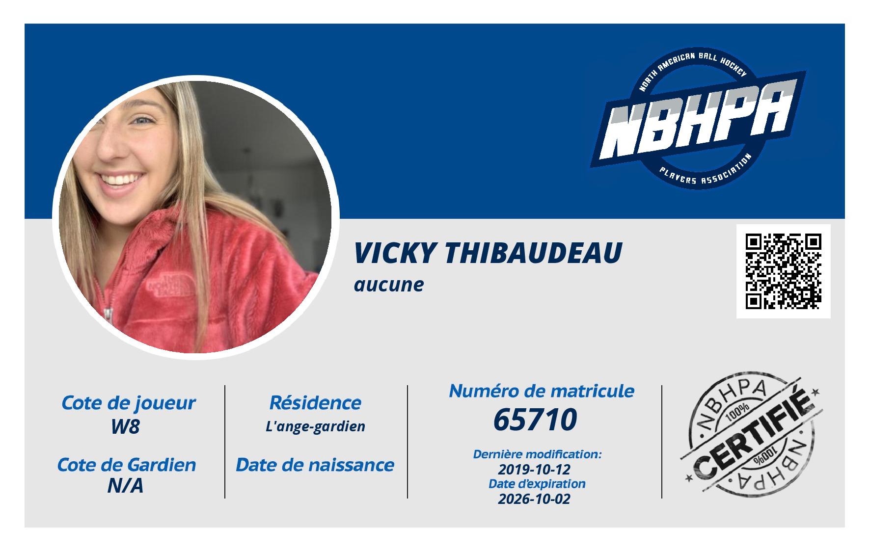Vicky Thibaudeau