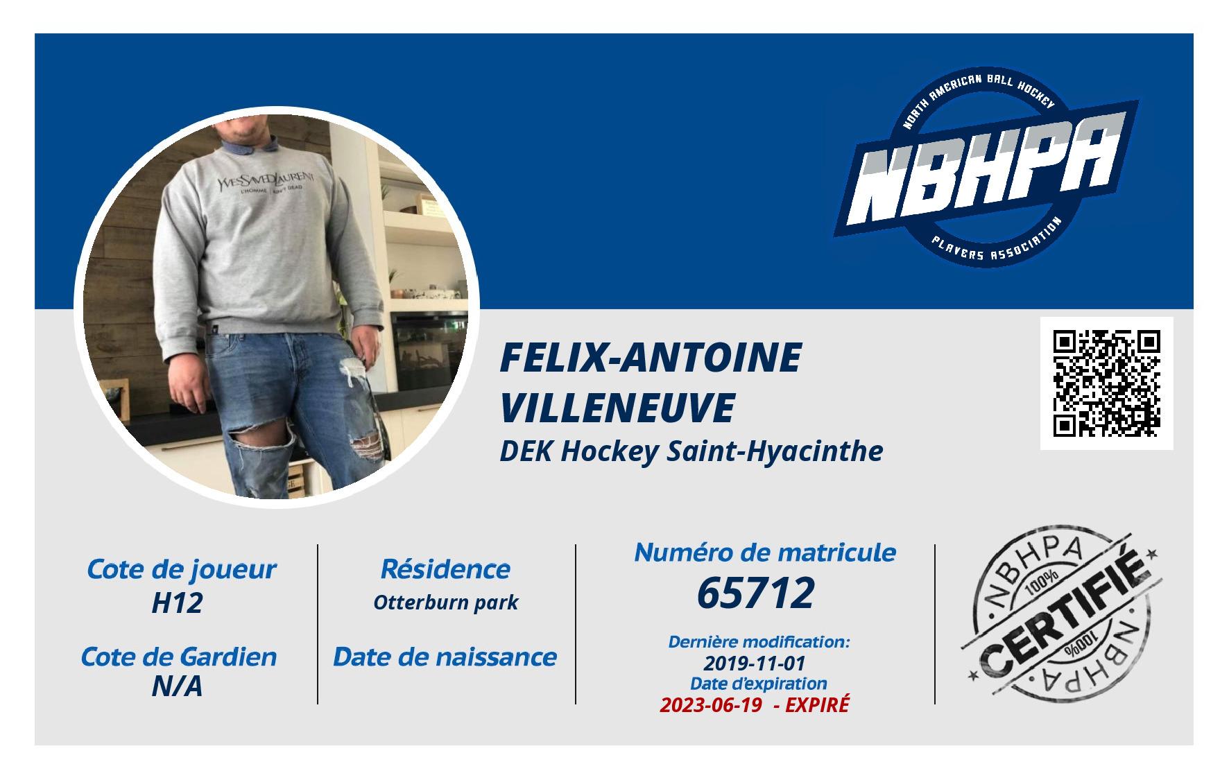 Felix-Antoine Villeneuve