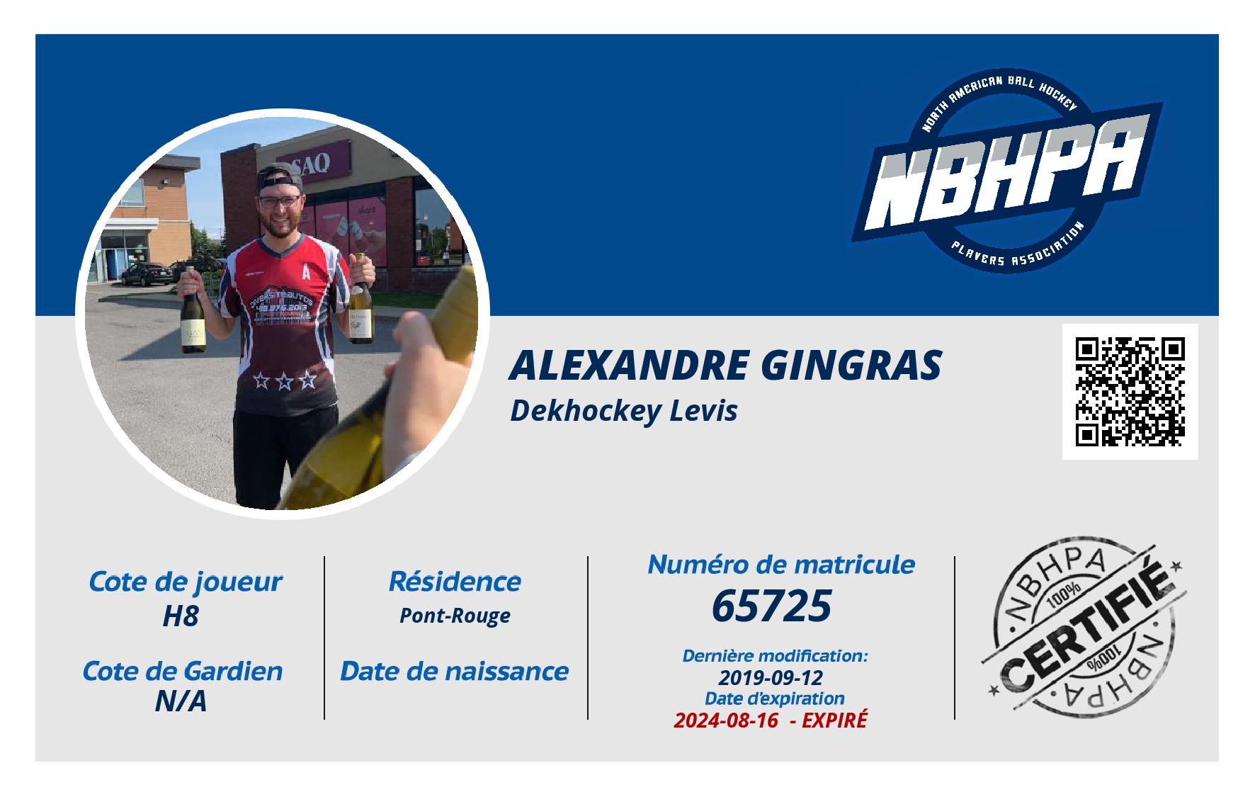 Alexandre Gingras