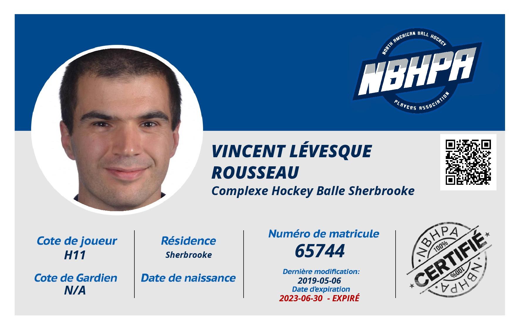 Vincent Lévesque Rousseau