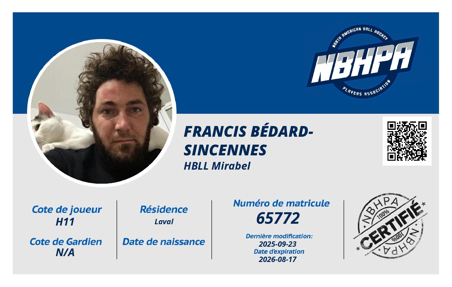 Francis Bédard-Sincennes