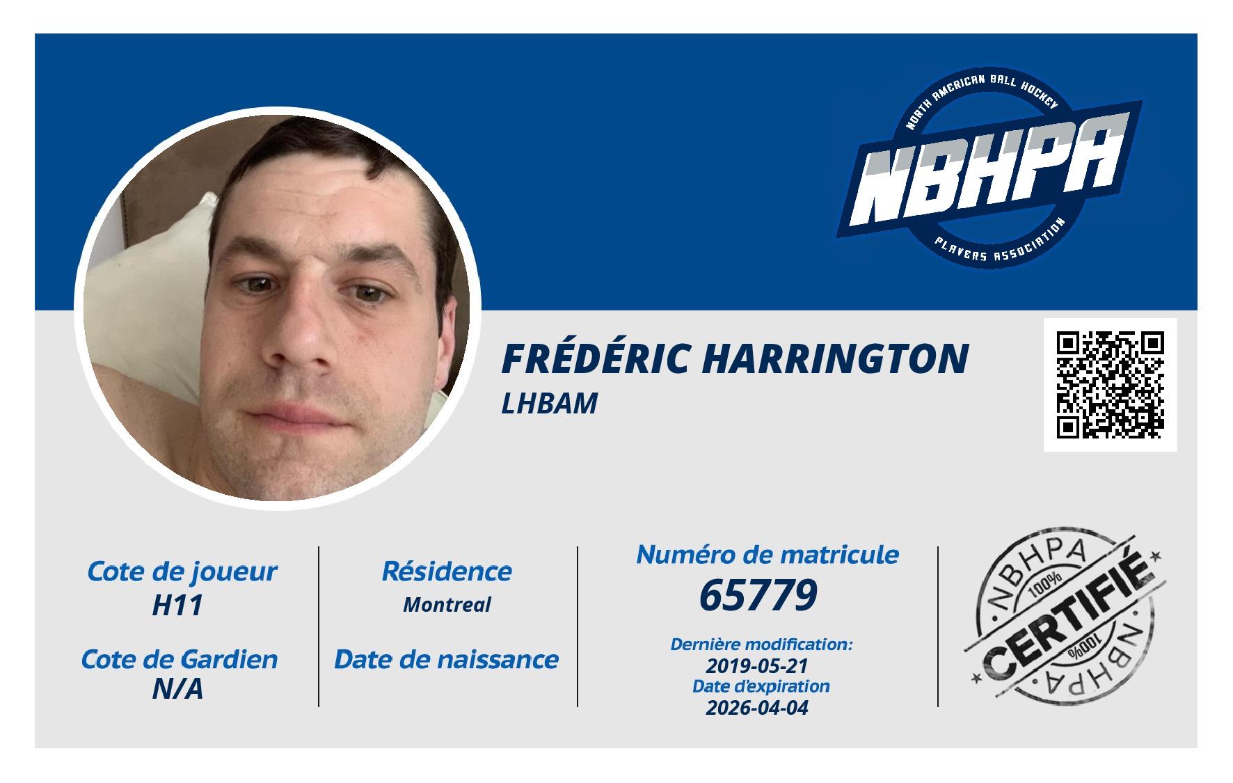 Frédéric Harrington