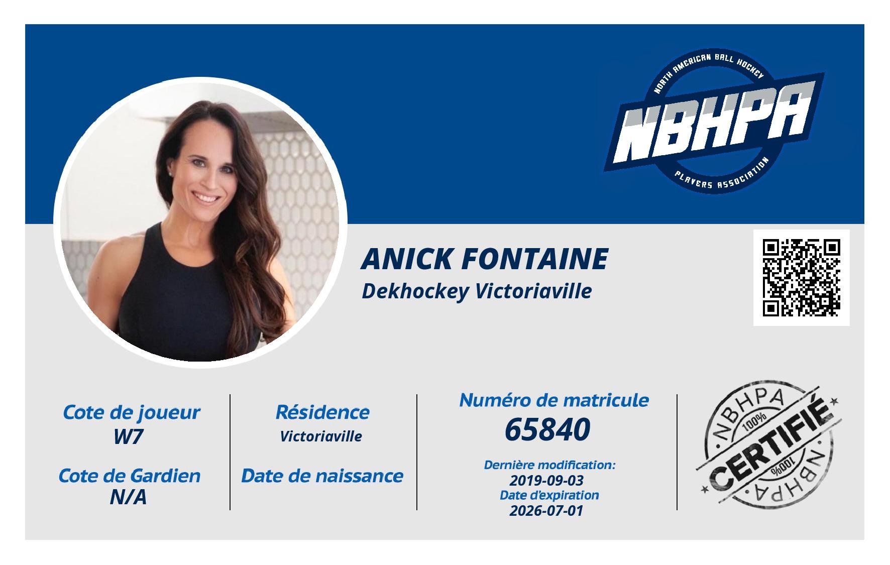 Anick Fontaine