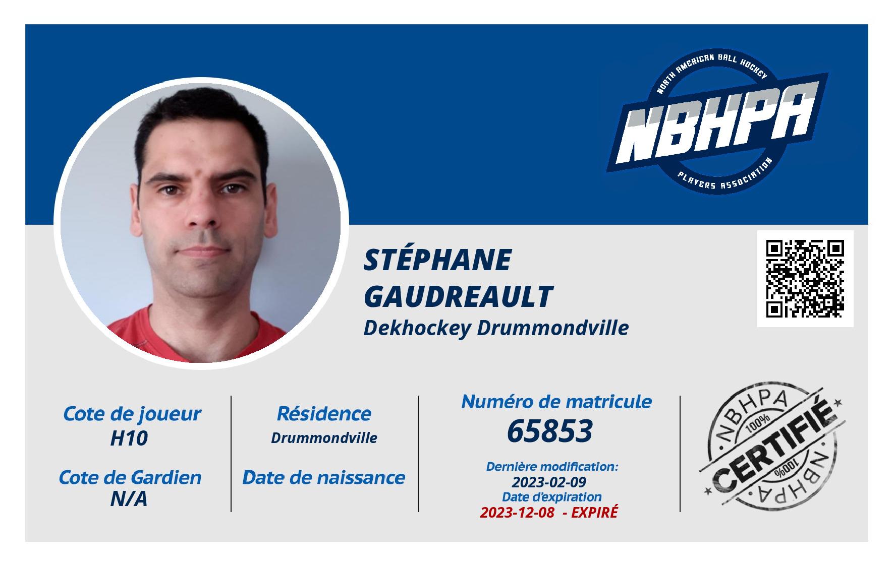 Stéphane  Gaudreault