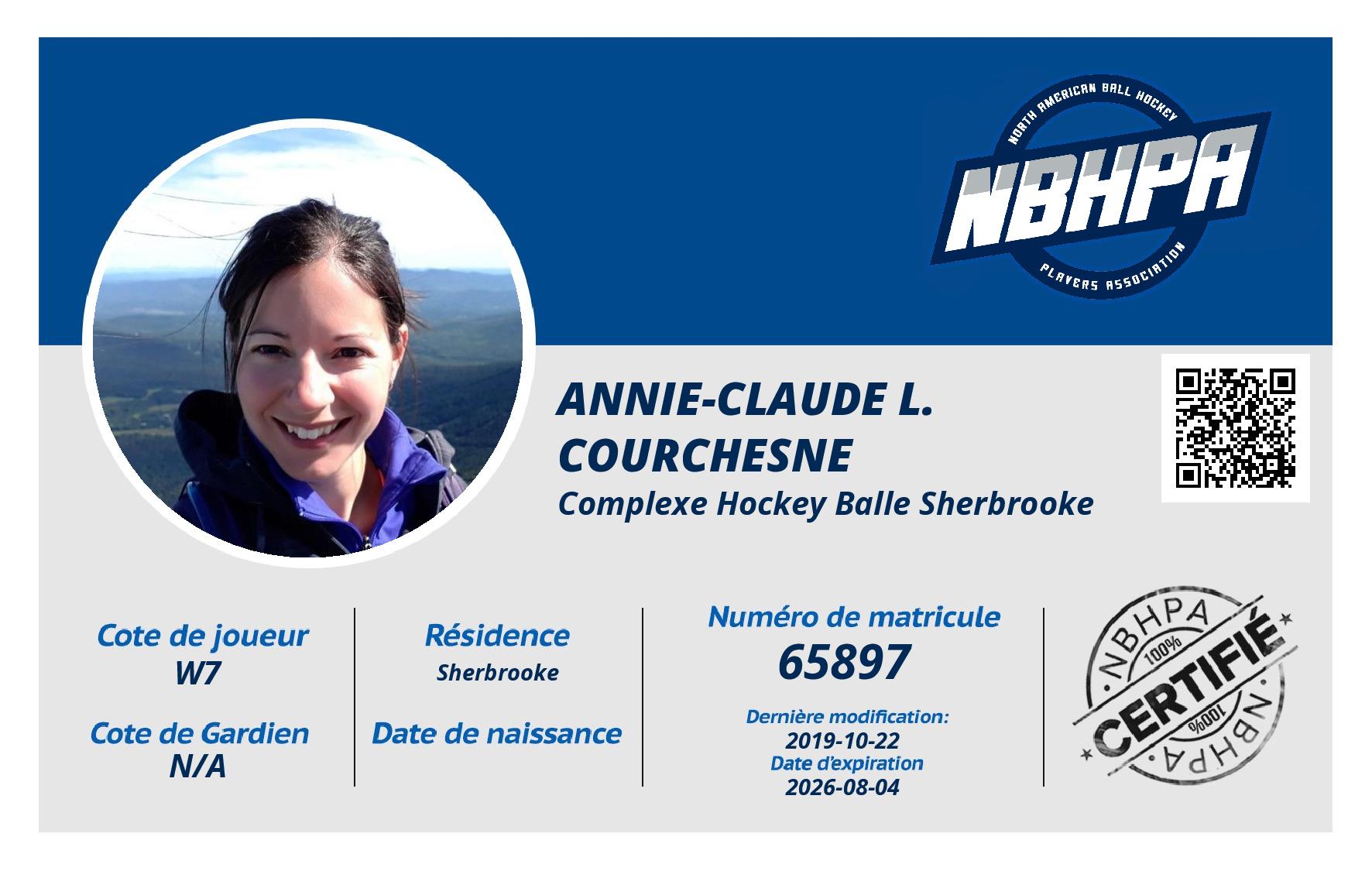 Annie-Claude L. Courchesne