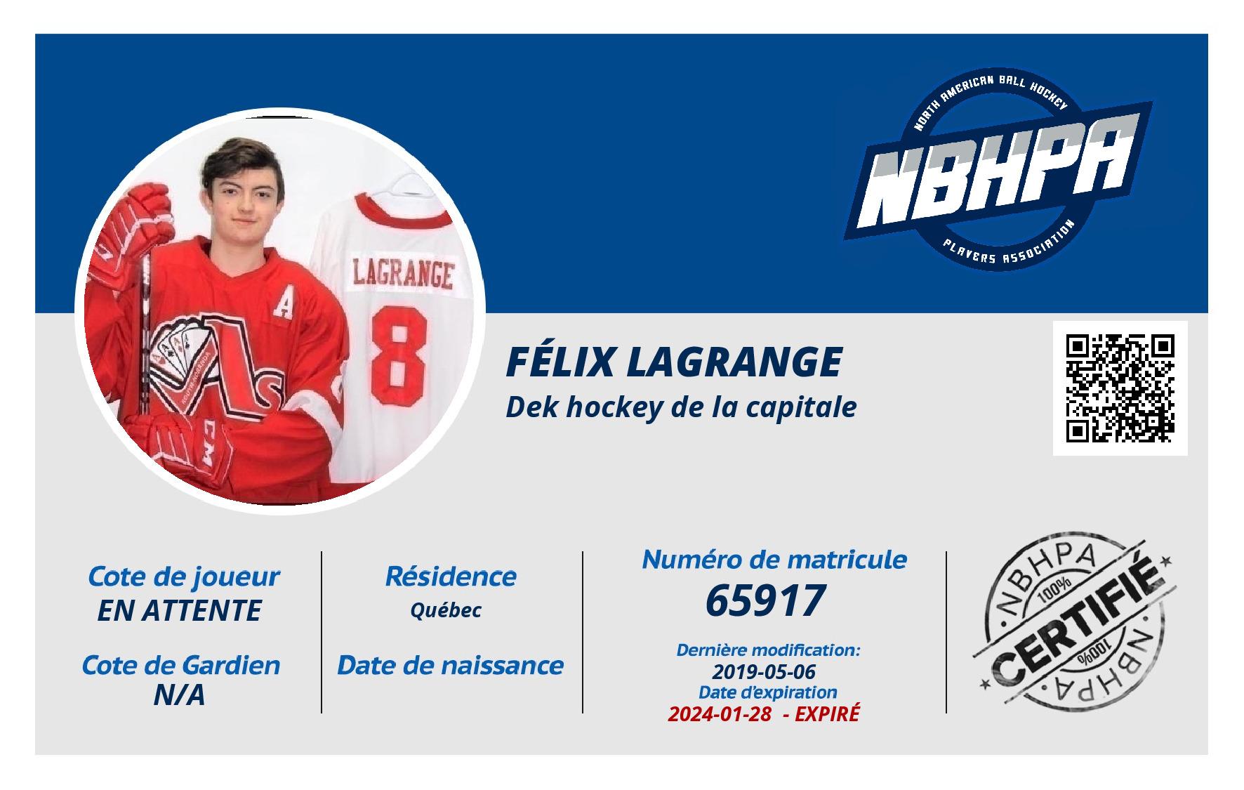 Félix Lagrange
