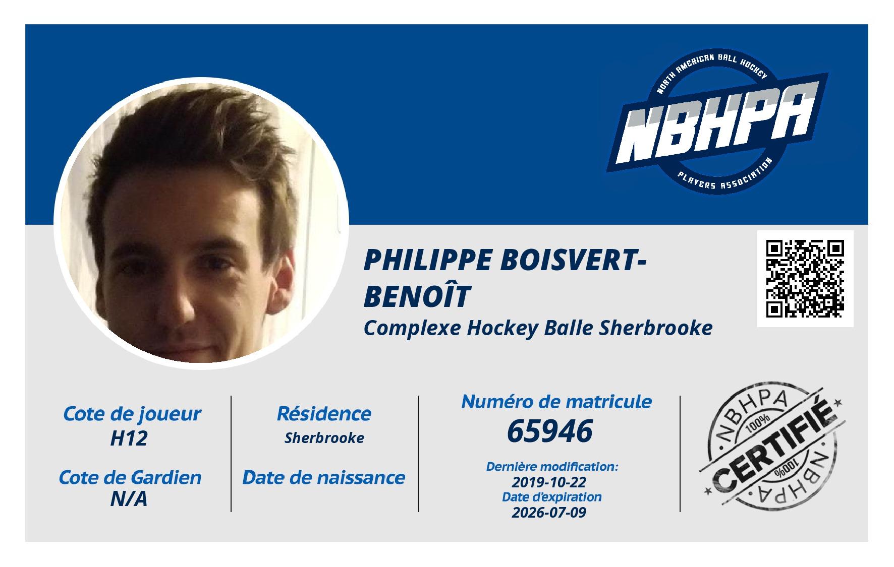 Philippe Boisvert-Benoît