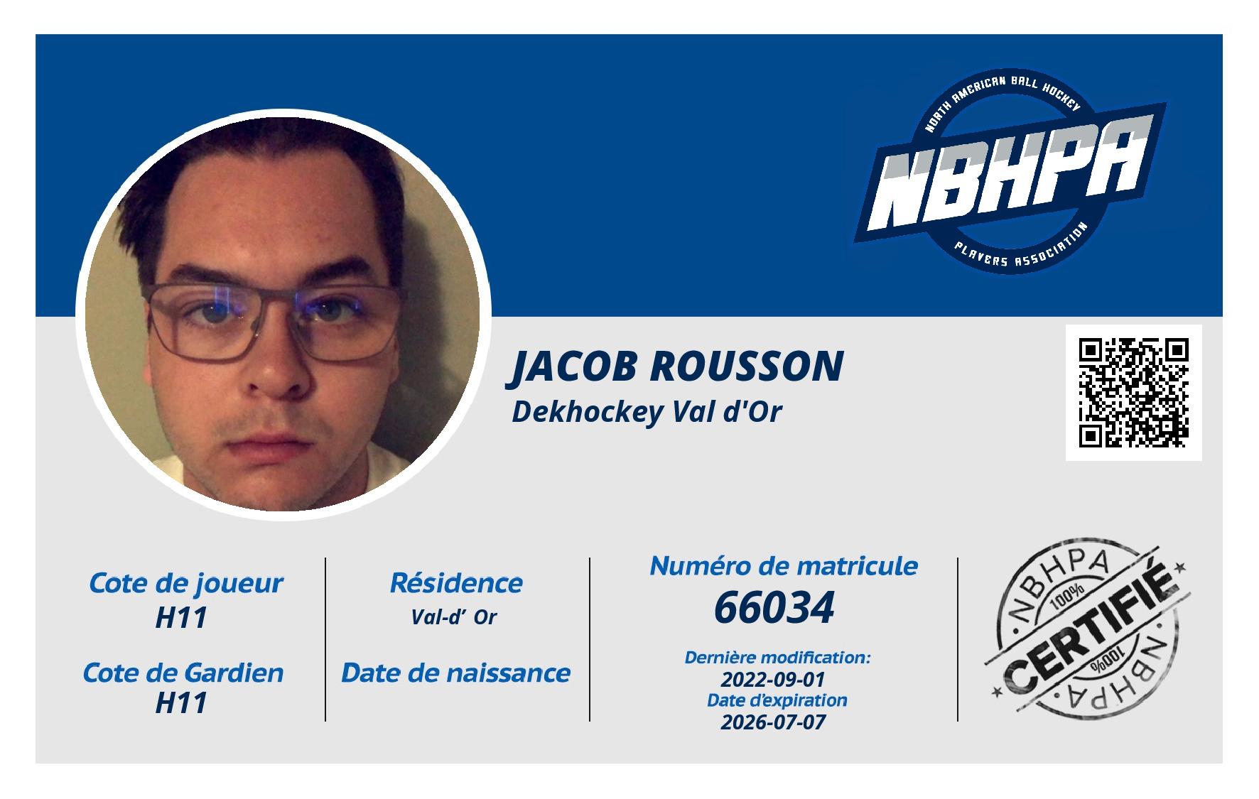 Jacob Rousson