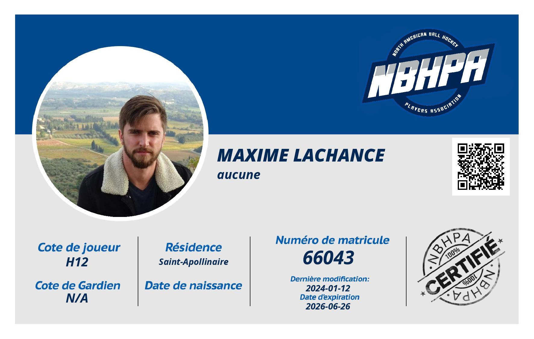 Maxime Lachance